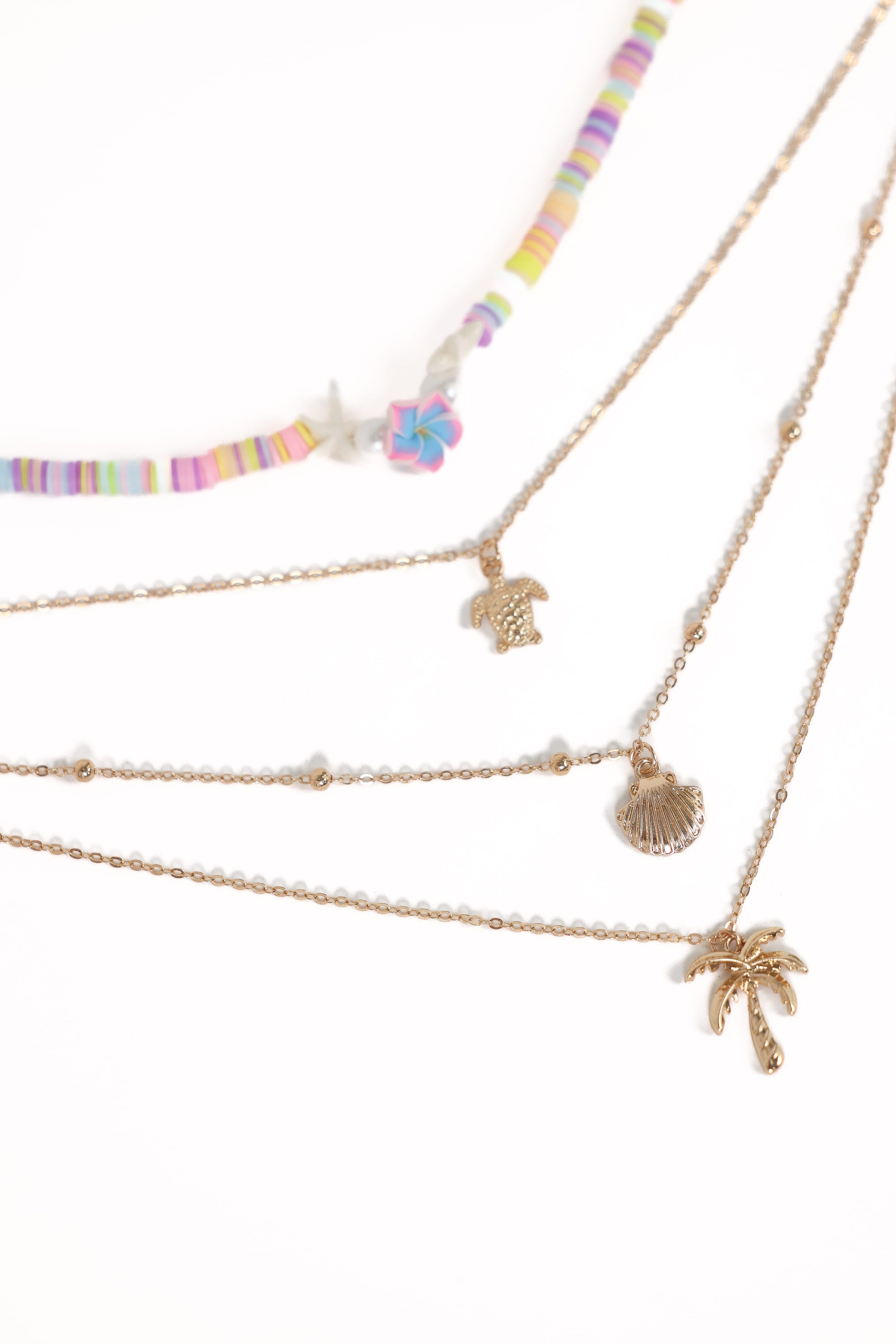 Petal and Pup USA ACCESSORIES Canyon Necklace - Gold One Size