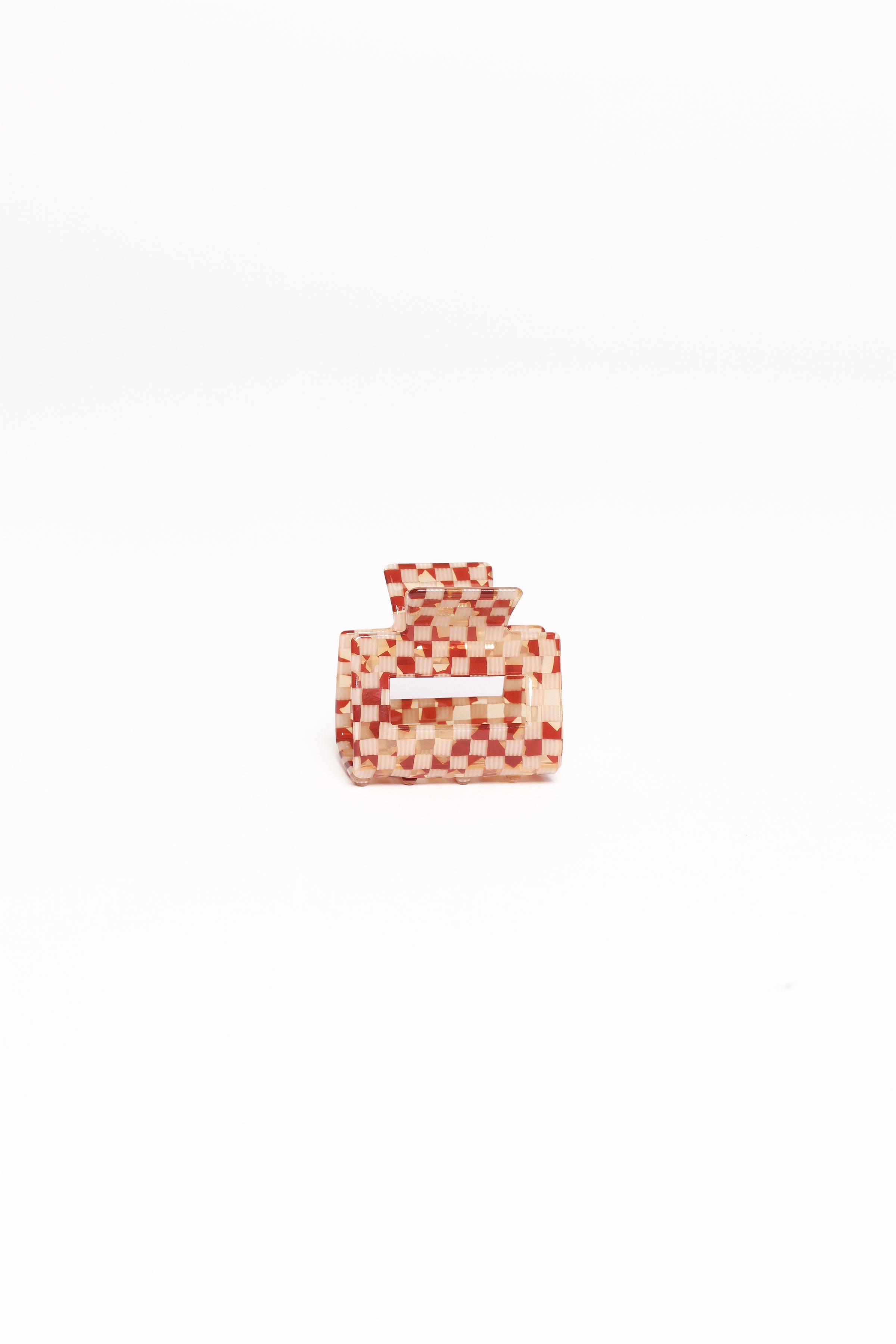 Petal and Pup USA ACCESSORIES Capri Hair Clip - Tan Check One Size