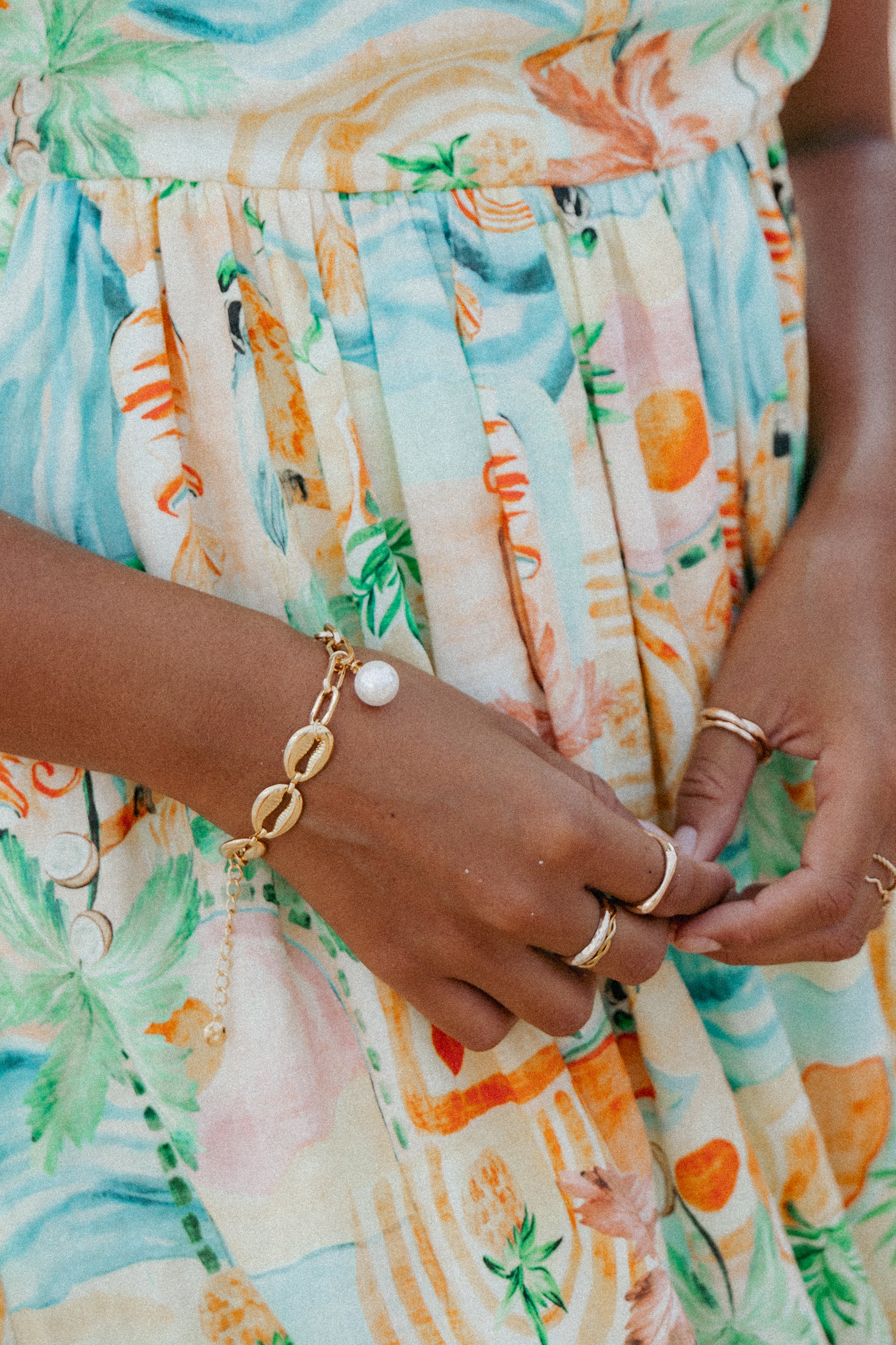 Petal and Pup USA ACCESSORIES Caprice Bracelet - Gold One Size