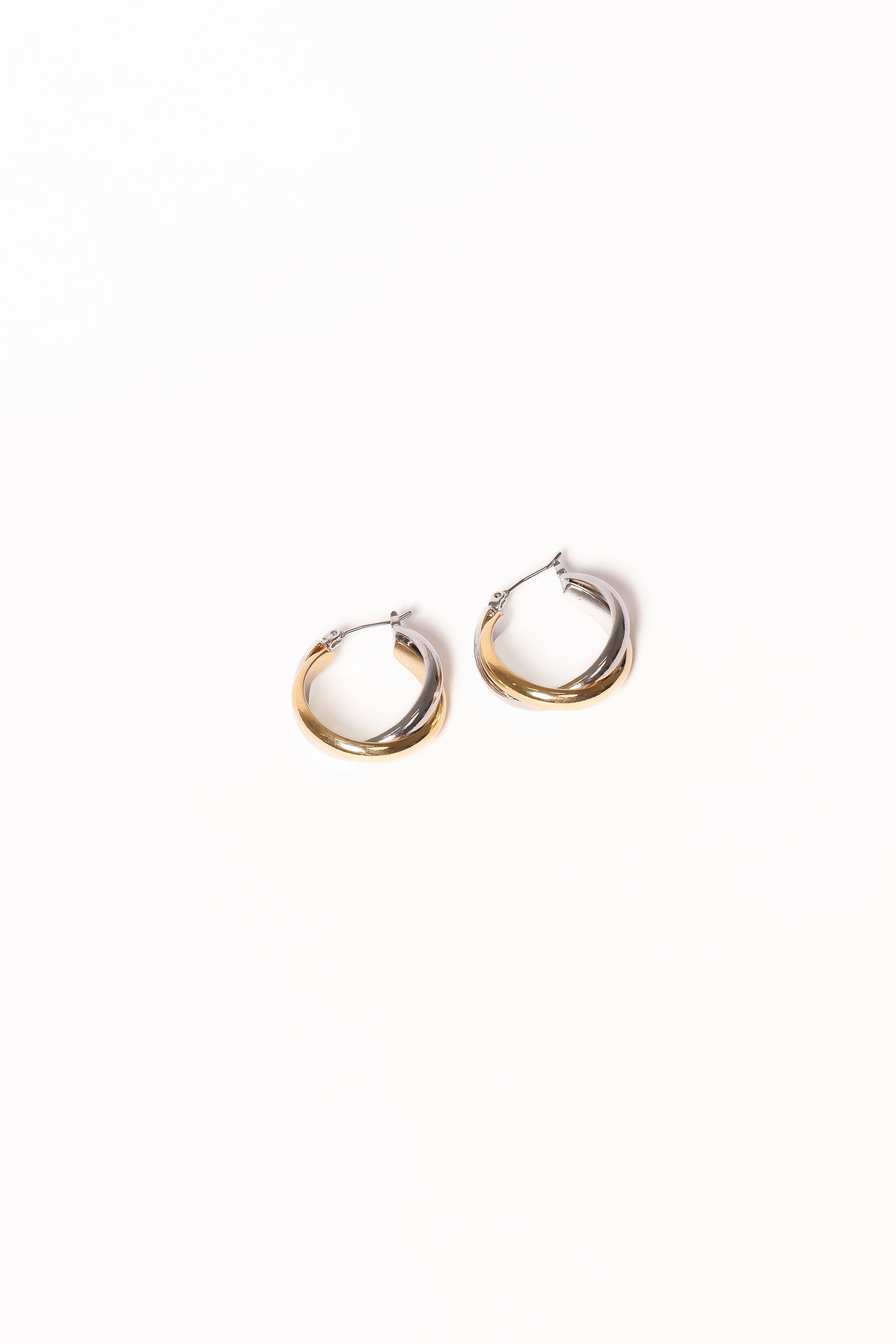 Petal and Pup USA ACCESSORIES Carlotta Earrings - Gold/Silver One Size