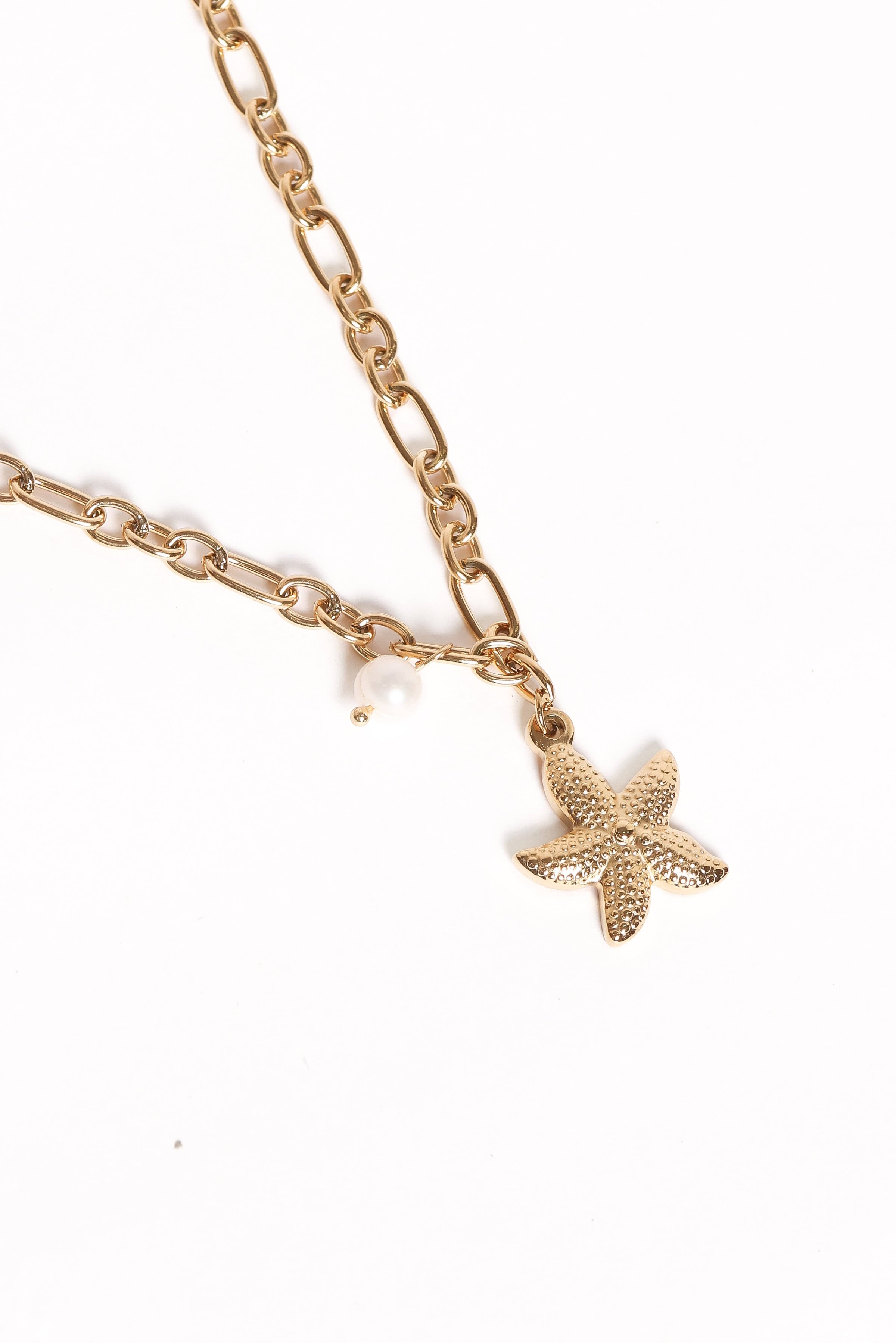 Petal and Pup USA ACCESSORIES Cassia Necklace - Gold One Size