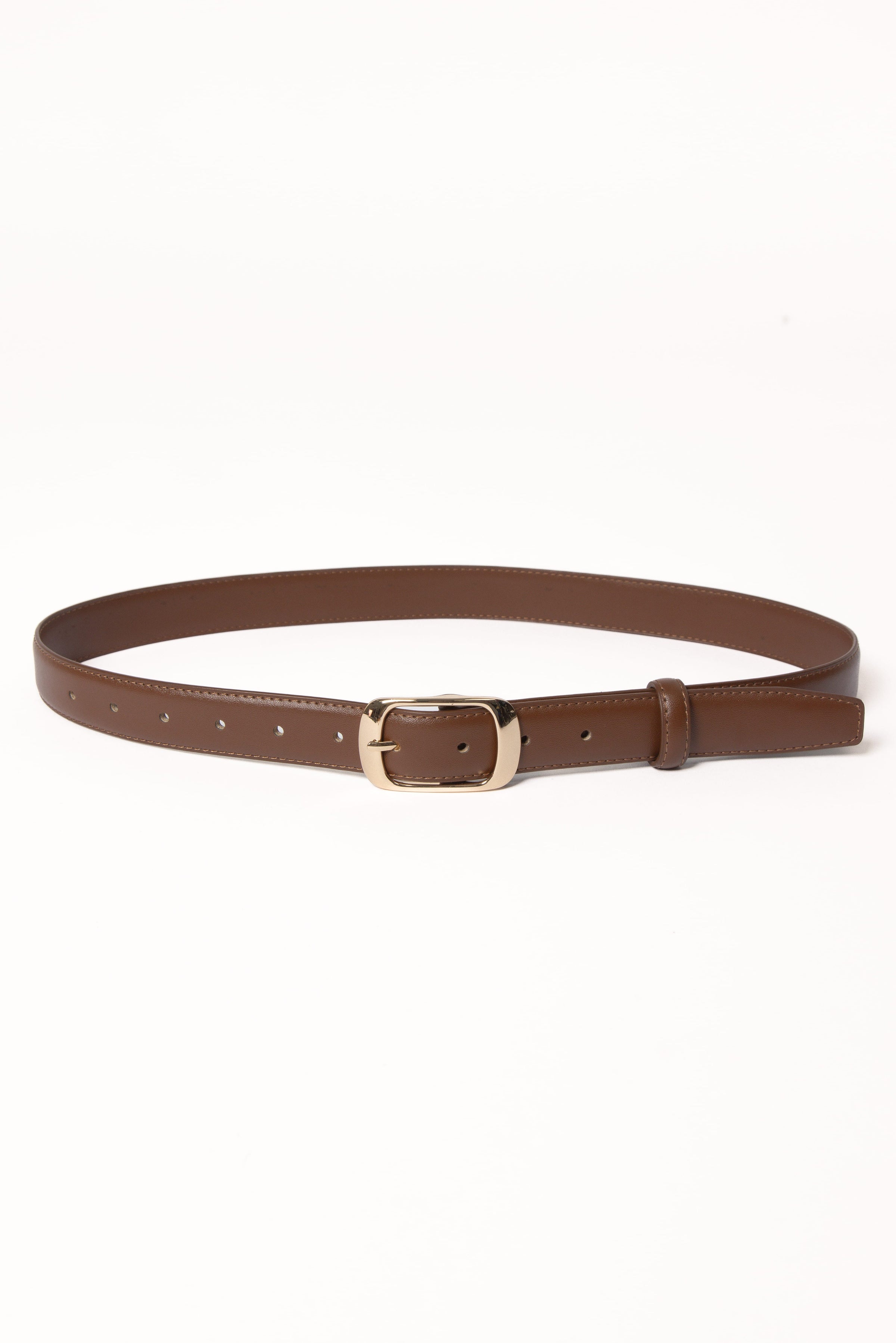Petal and Pup USA ACCESSORIES Classic Belt - Brown One Size