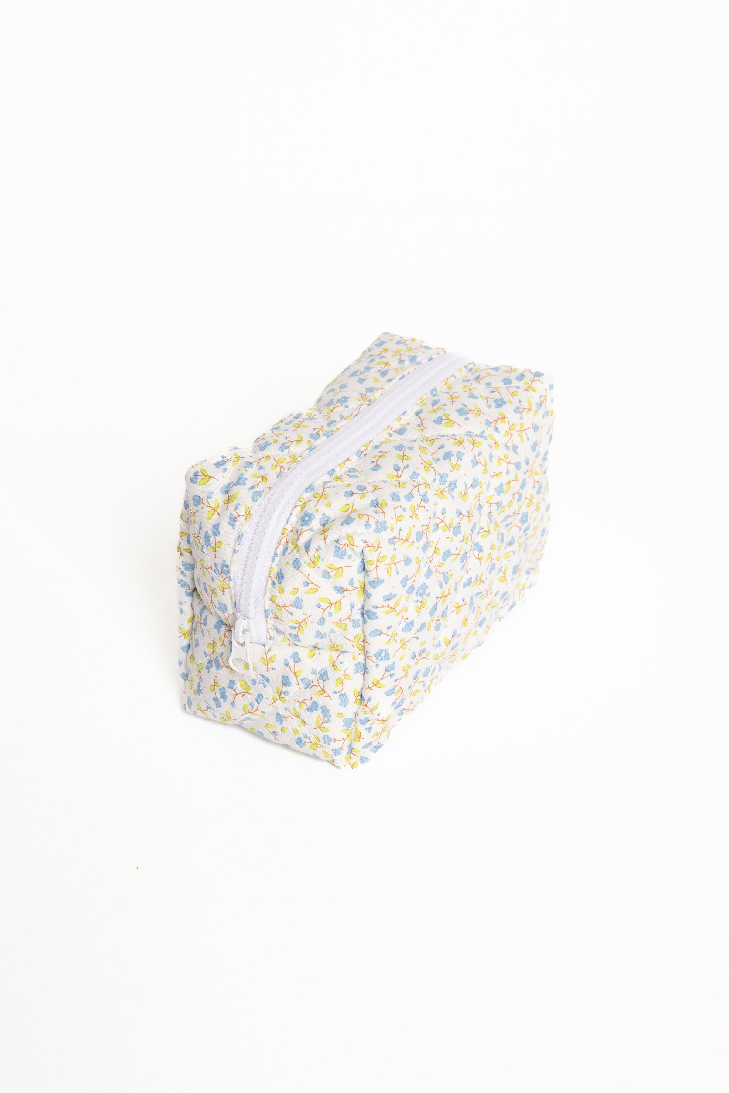 Petal and Pup USA ACCESSORIES Clementine Cosmetic Bag - Blue Floral One Size