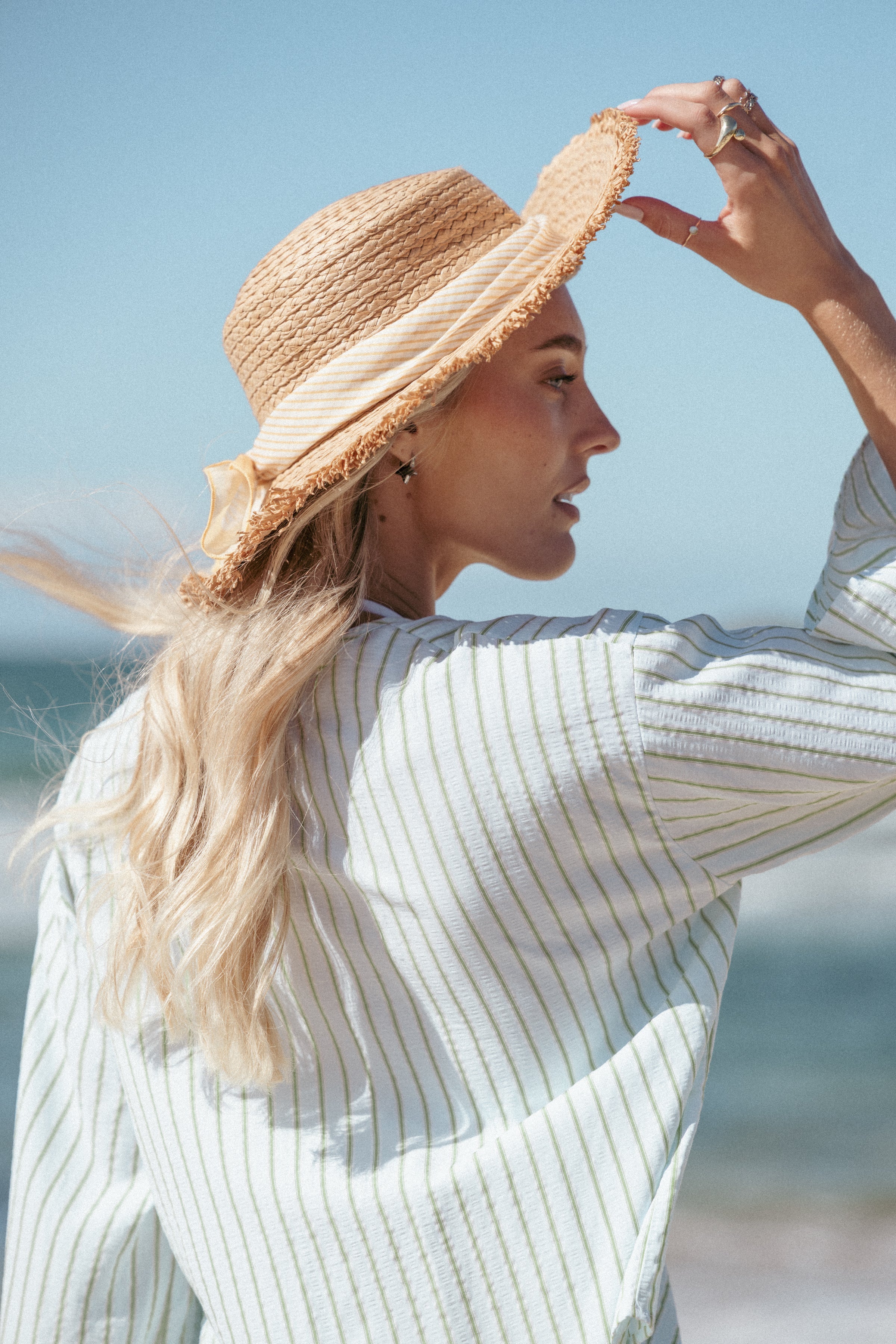 Petal and Pup USA ACCESSORIES Clover Scarf - Yellow One Size