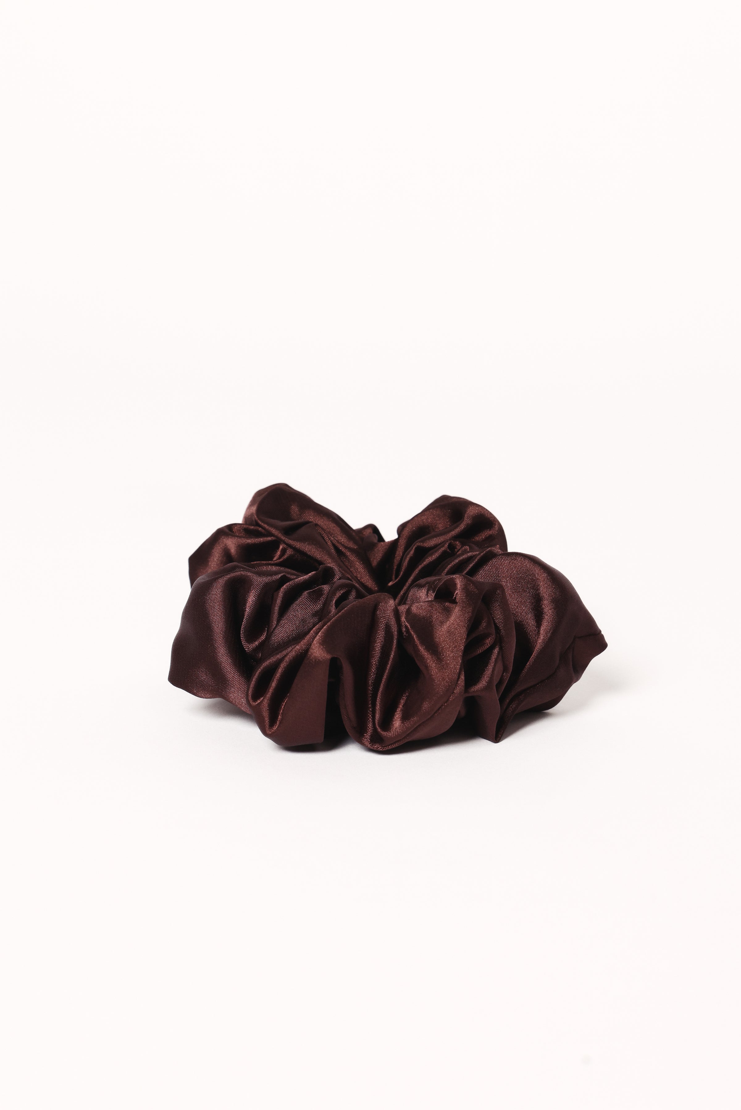 Petal and Pup USA ACCESSORIES Cooper Scrunchie - Chocolate Brown One Size