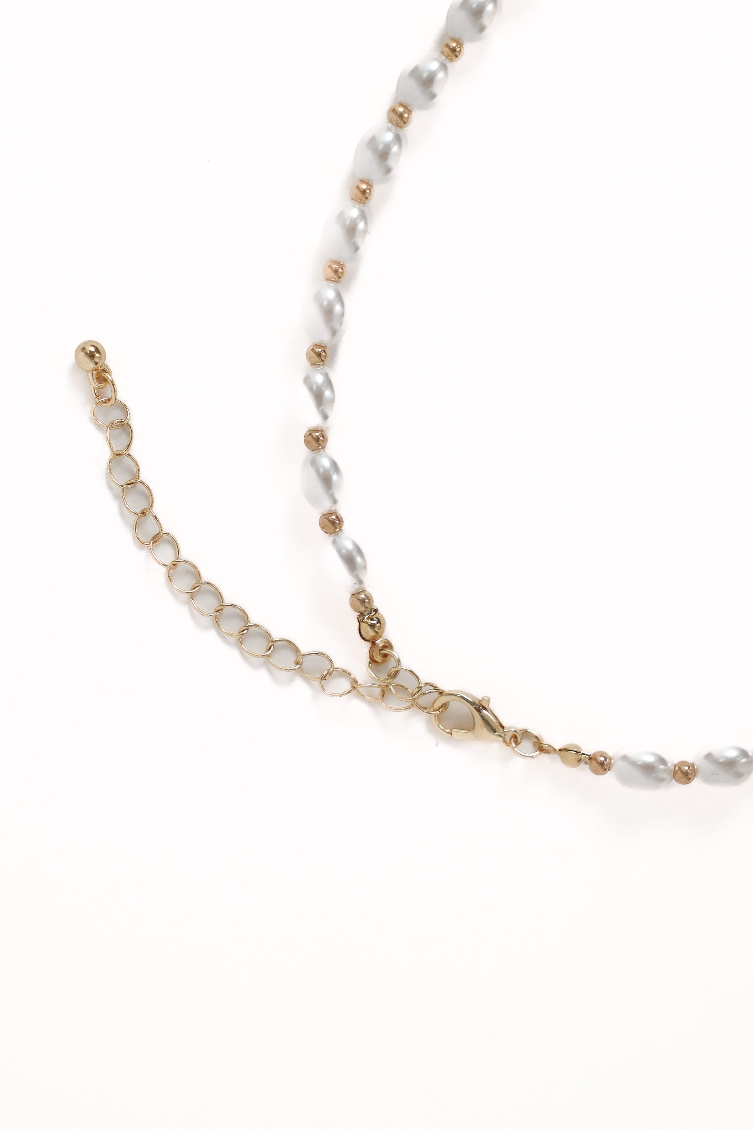 Petal and Pup USA ACCESSORIES Costa Necklace - Pearl One Size