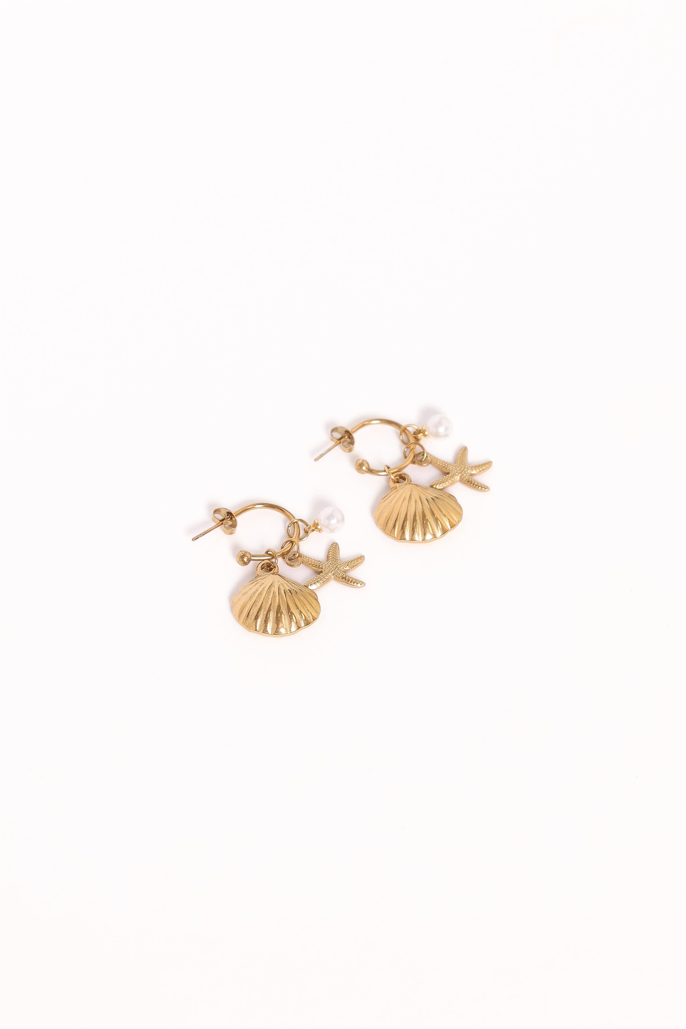 Petal and Pup USA ACCESSORIES Cypress Earrings - Gold One Size