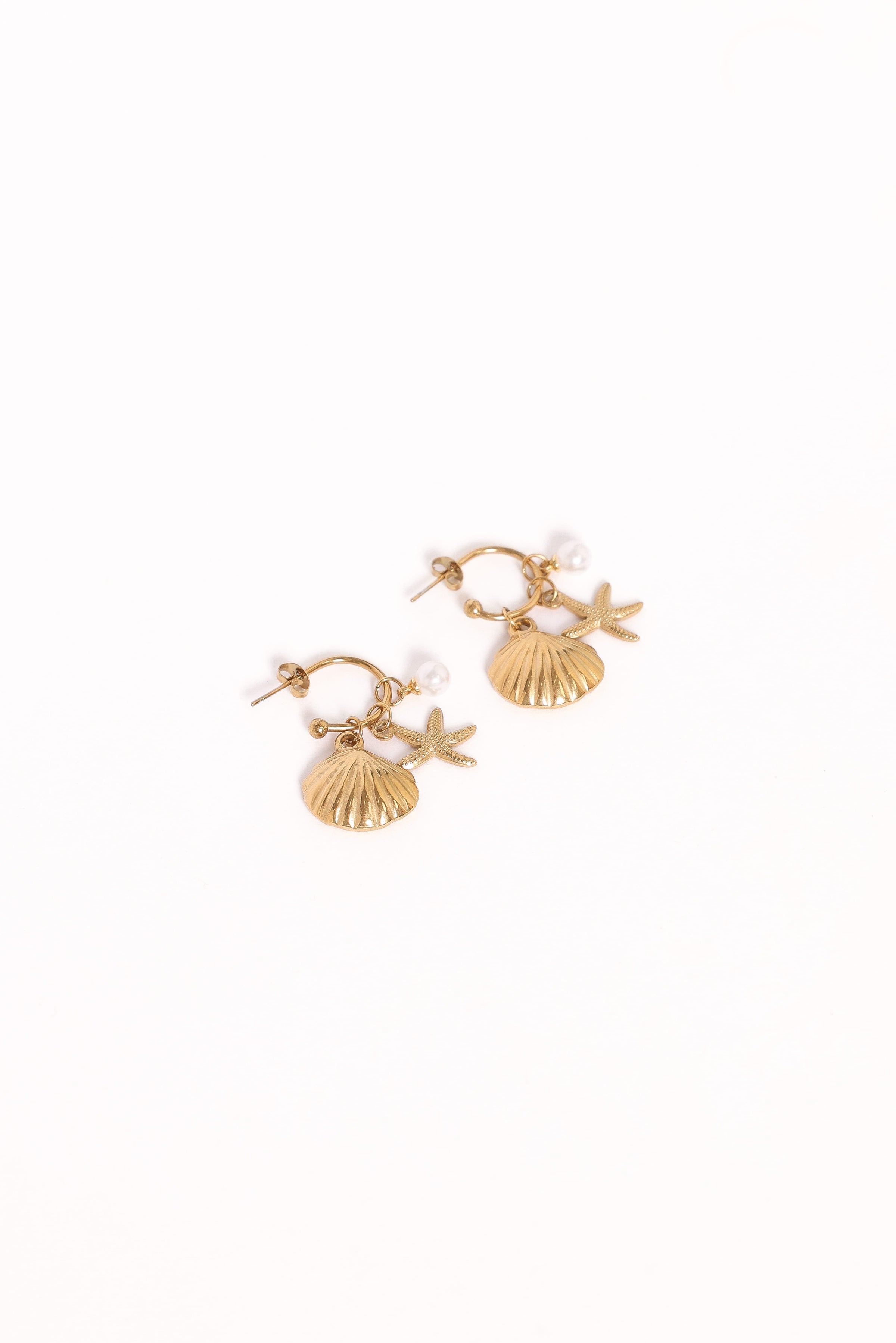 Petal and Pup USA ACCESSORIES Cypress Earrings - Gold One Size