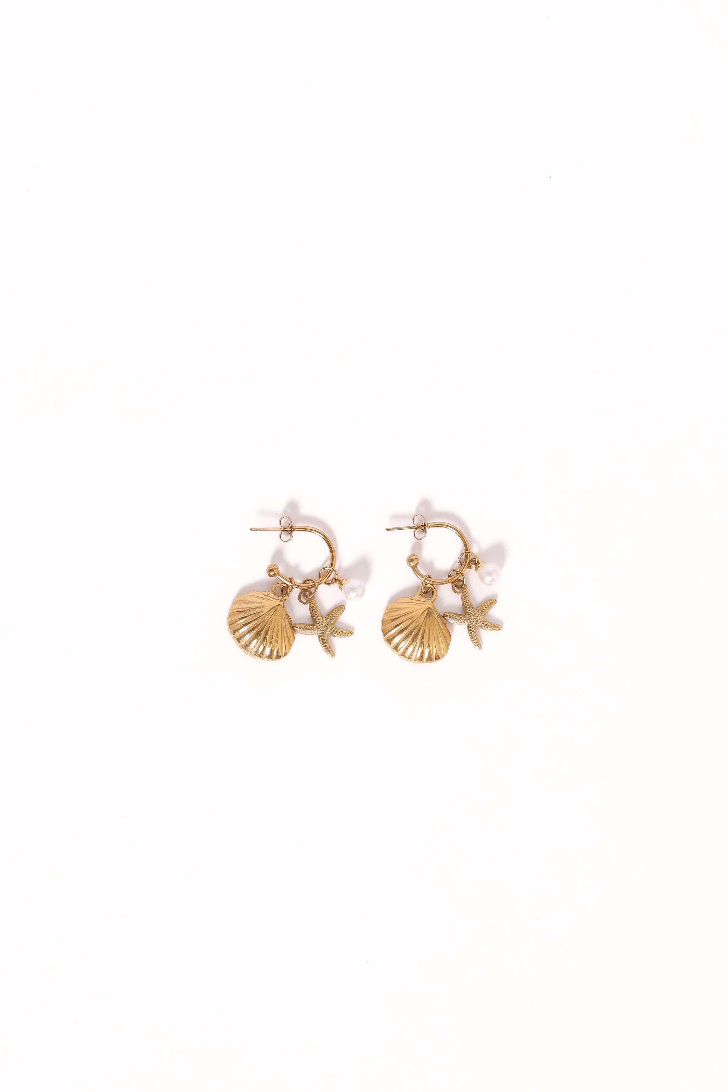 Petal and Pup USA ACCESSORIES Cypress Earrings - Gold One Size