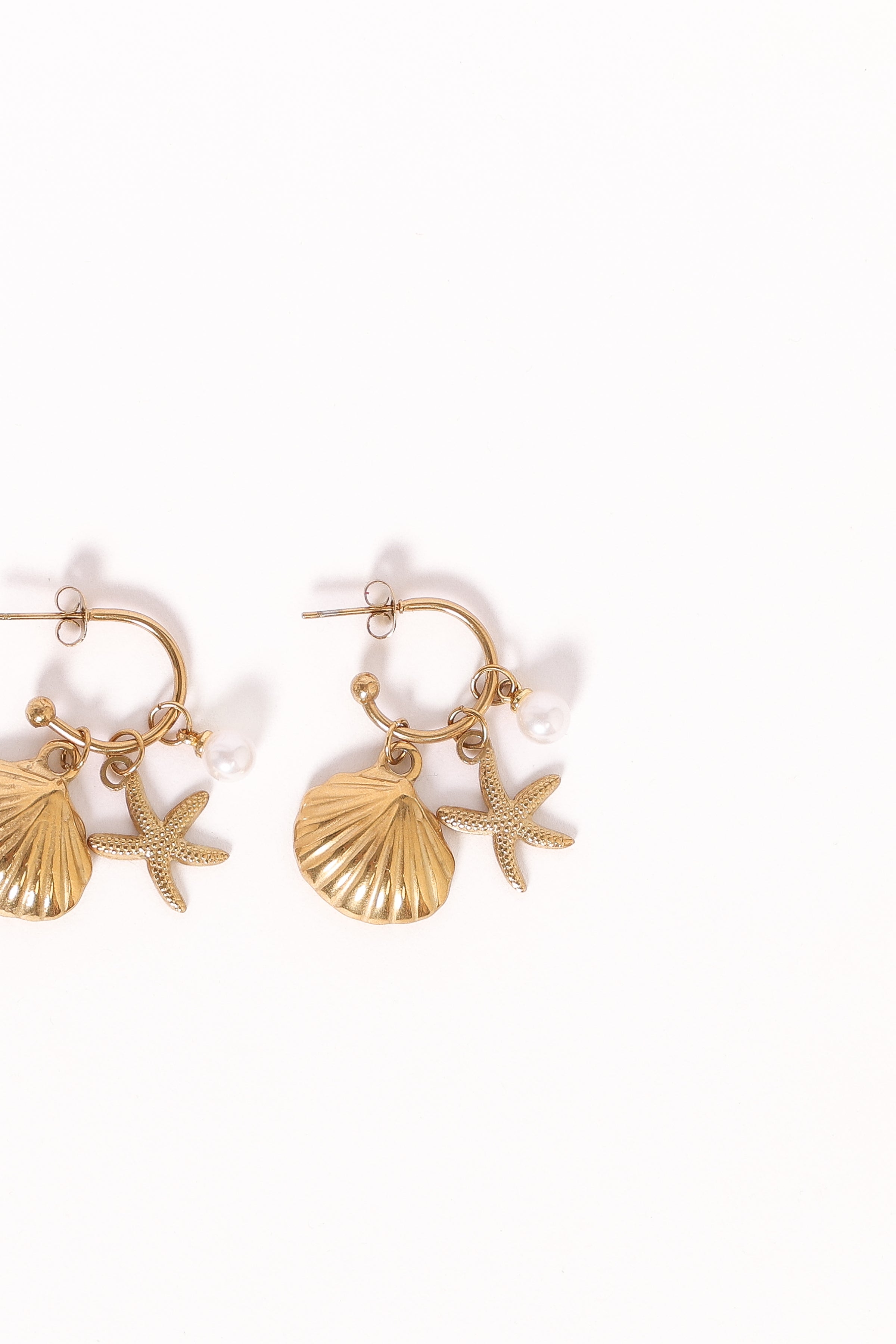 Petal and Pup USA ACCESSORIES Cypress Earrings - Gold One Size