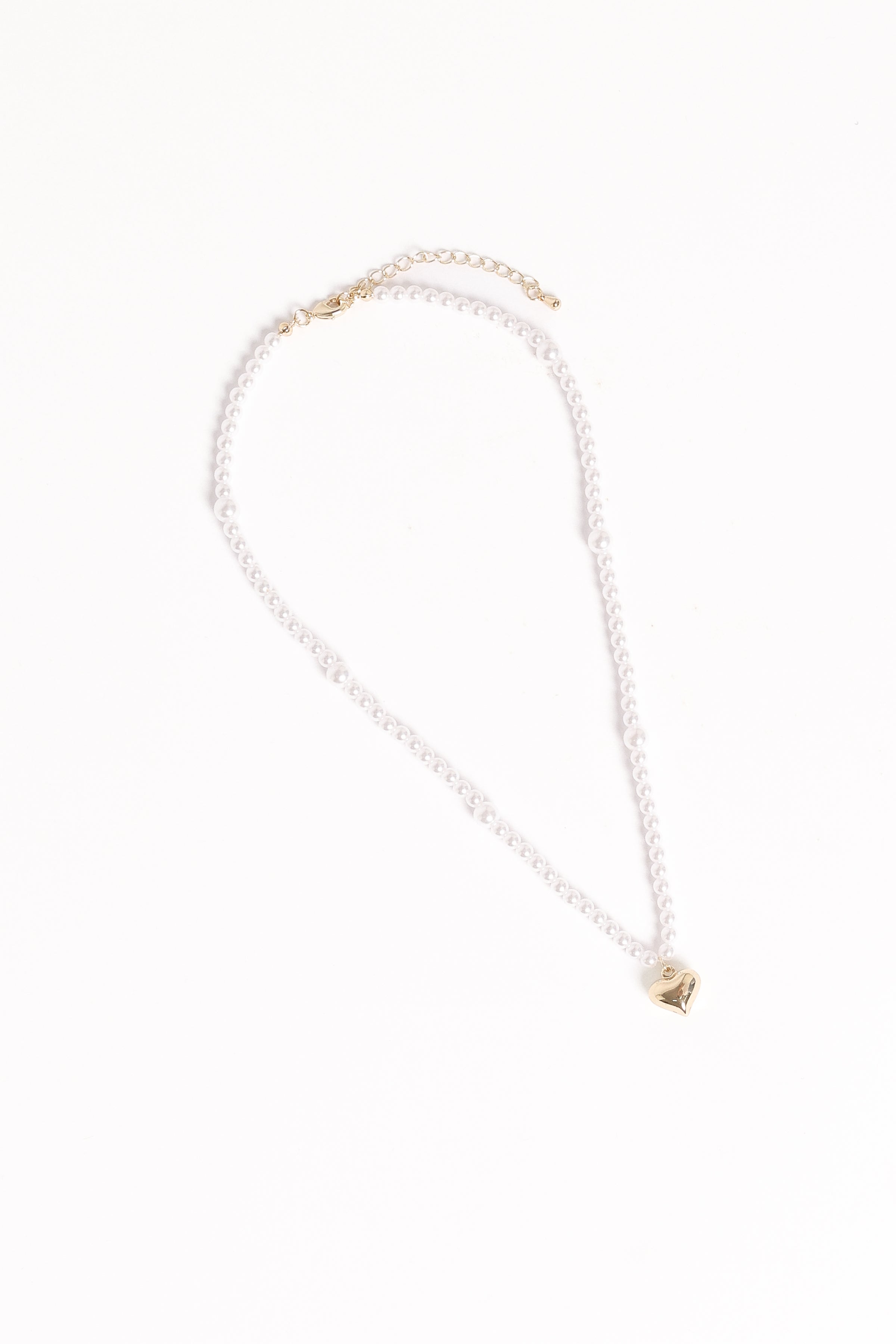 Petal and Pup USA ACCESSORIES Dahlia Necklace - Pearl One Size