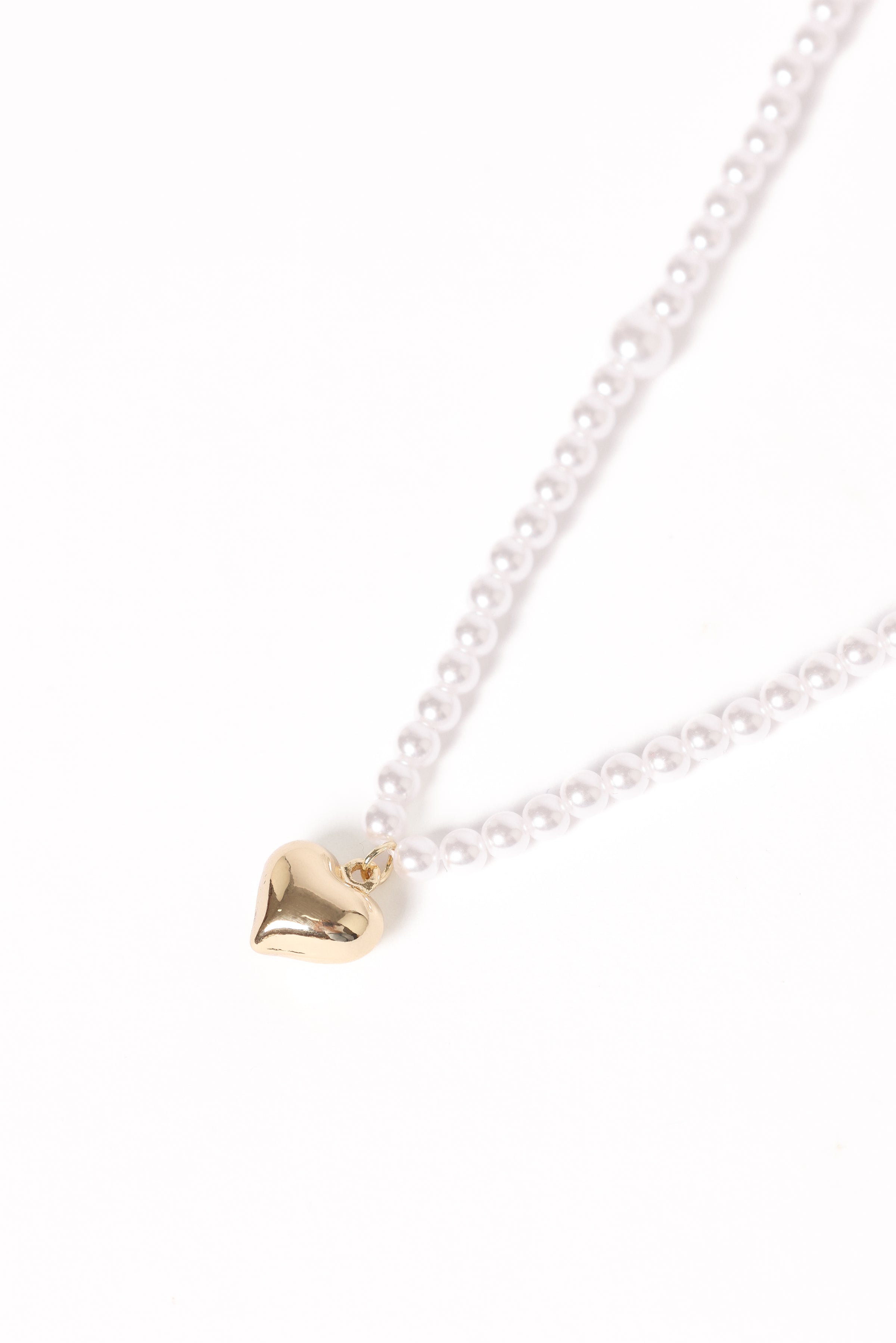 Petal and Pup USA ACCESSORIES Dahlia Necklace - Pearl One Size