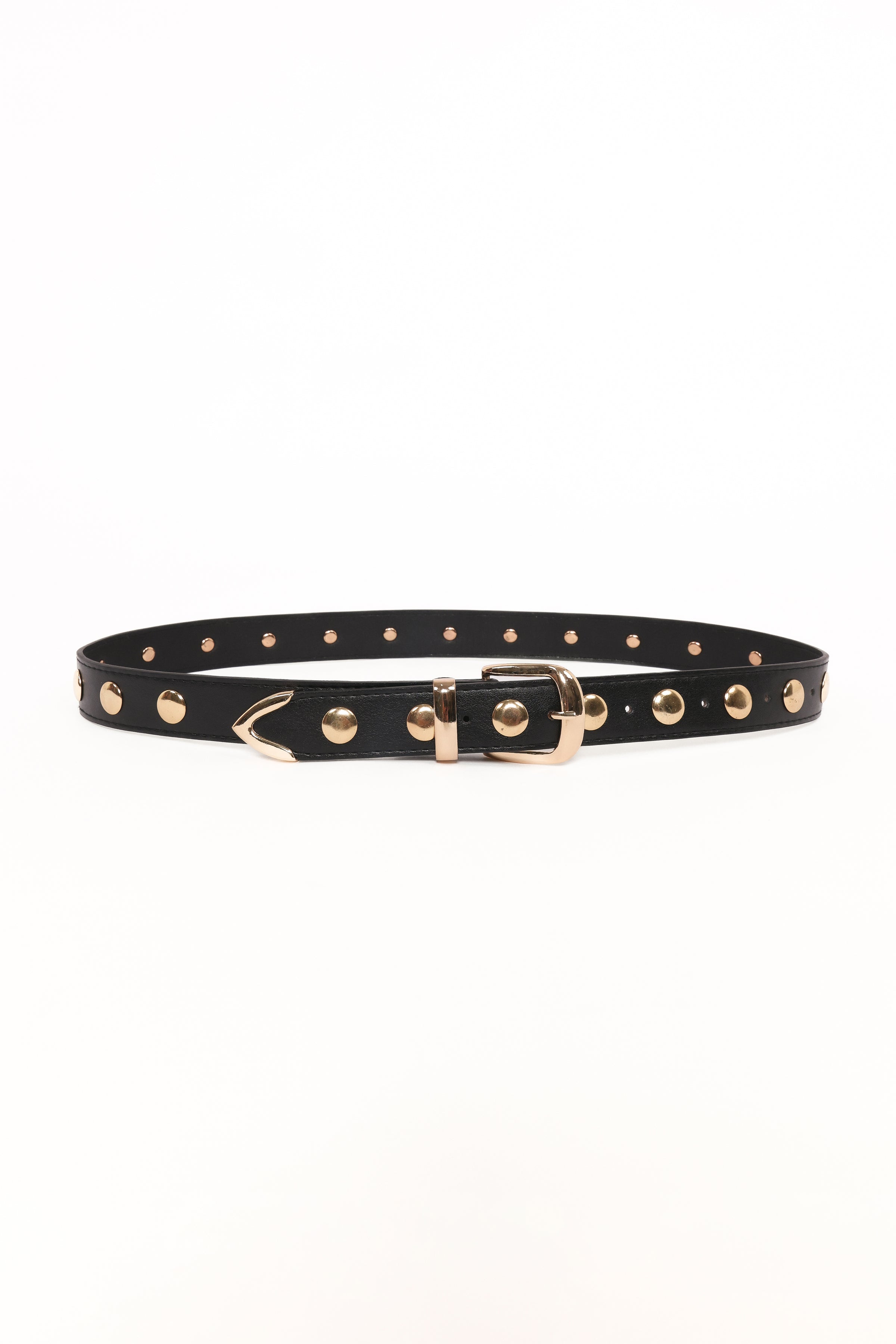 Petal and Pup USA ACCESSORIES Dallas Studded Belt - Black One Size