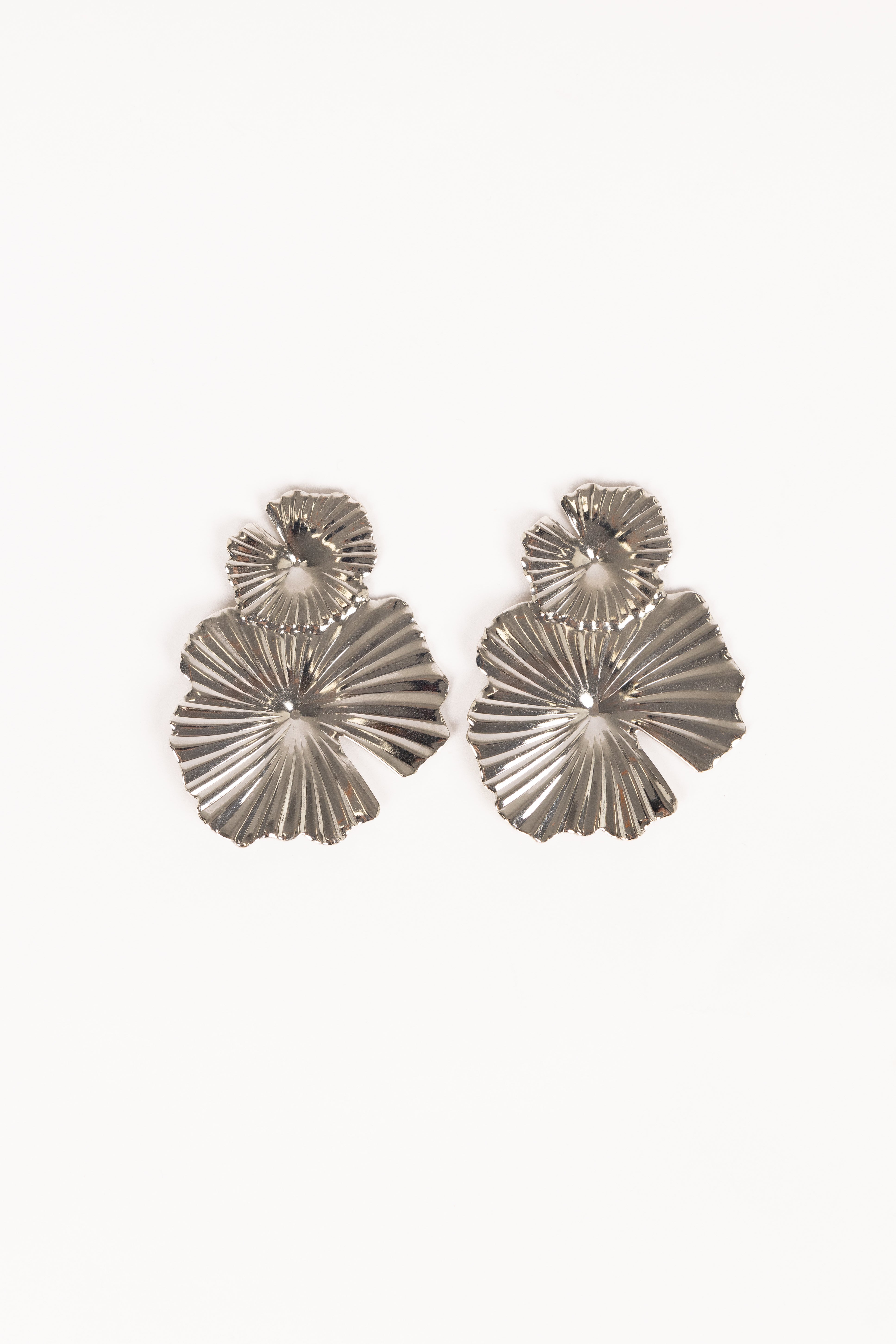 Petal and Pup USA ACCESSORIES Delia Earrings - Silver One Size