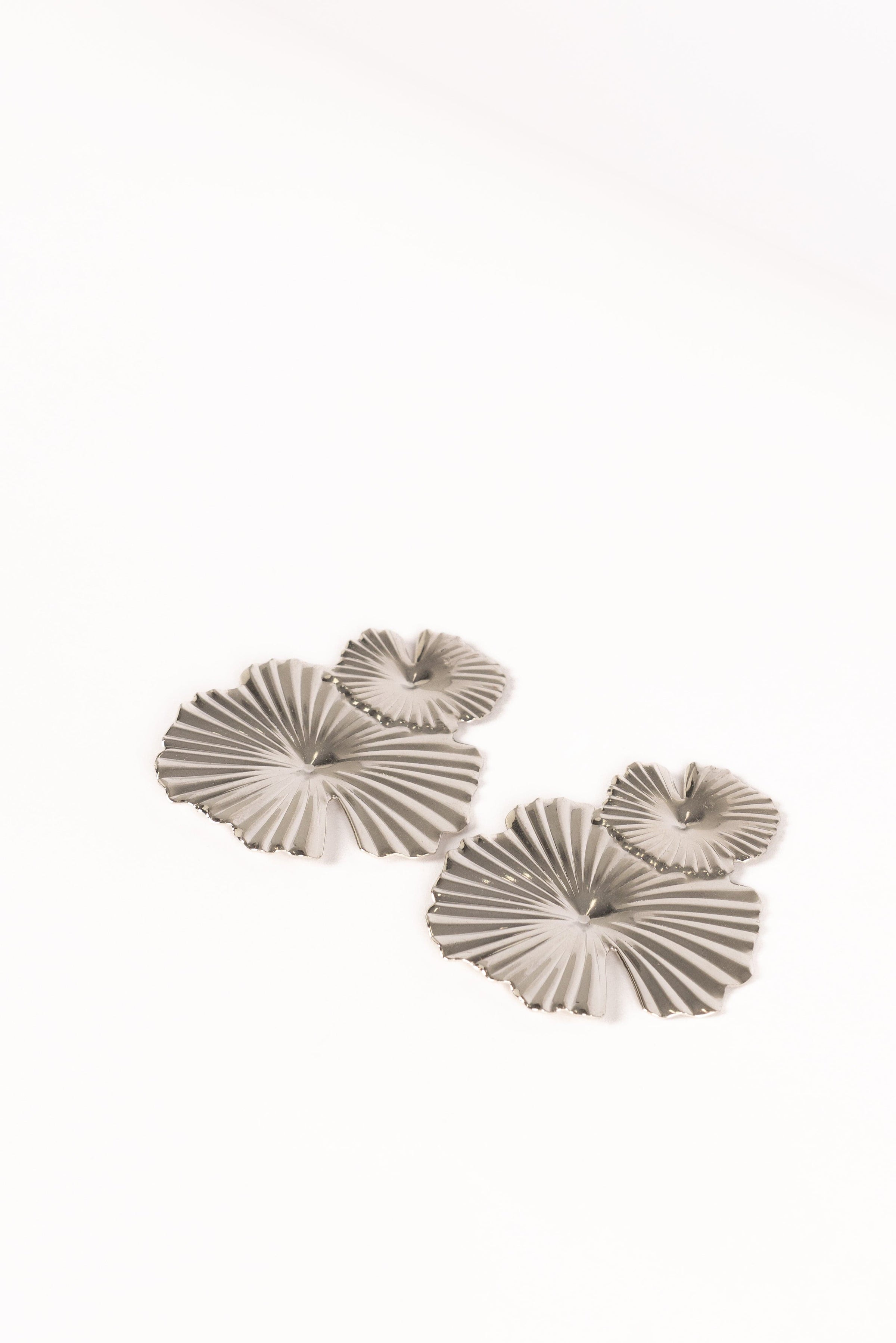 Petal and Pup USA ACCESSORIES Delia Earrings - Silver One Size