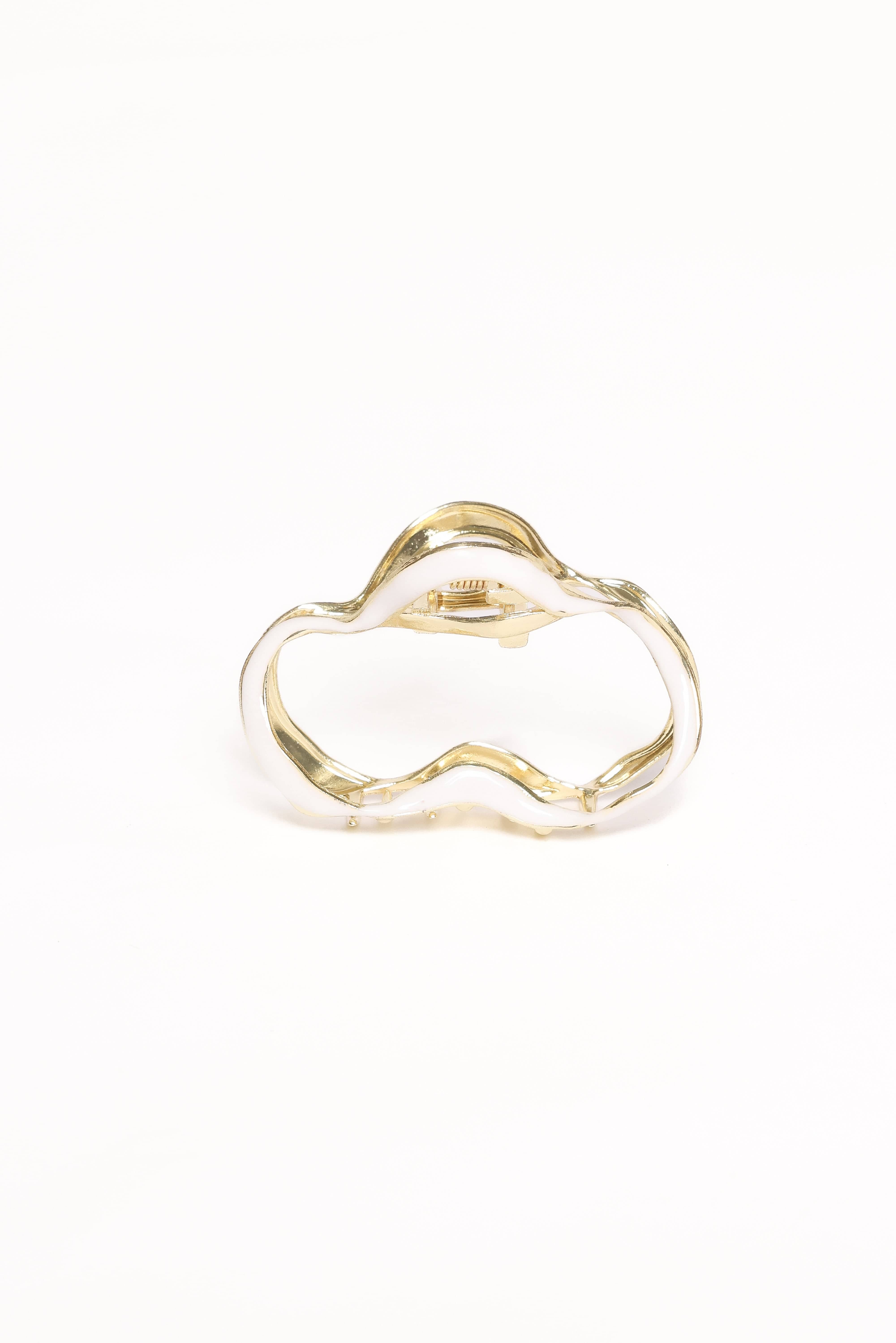 Petal and Pup USA ACCESSORIES Delilah Hair Clip - Gold One Size