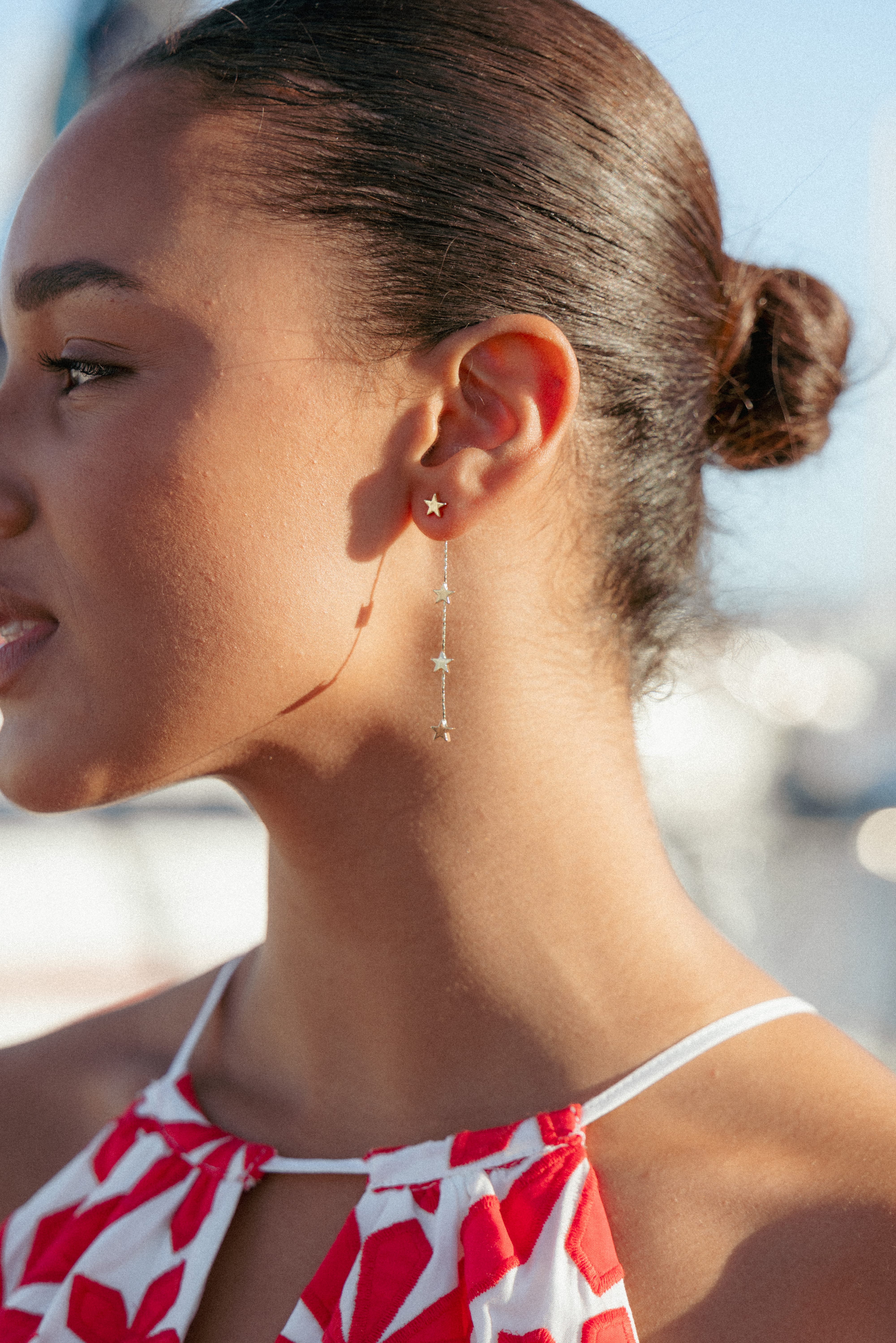 Petal and Pup USA ACCESSORIES Destiny Earrings - Gold One Size