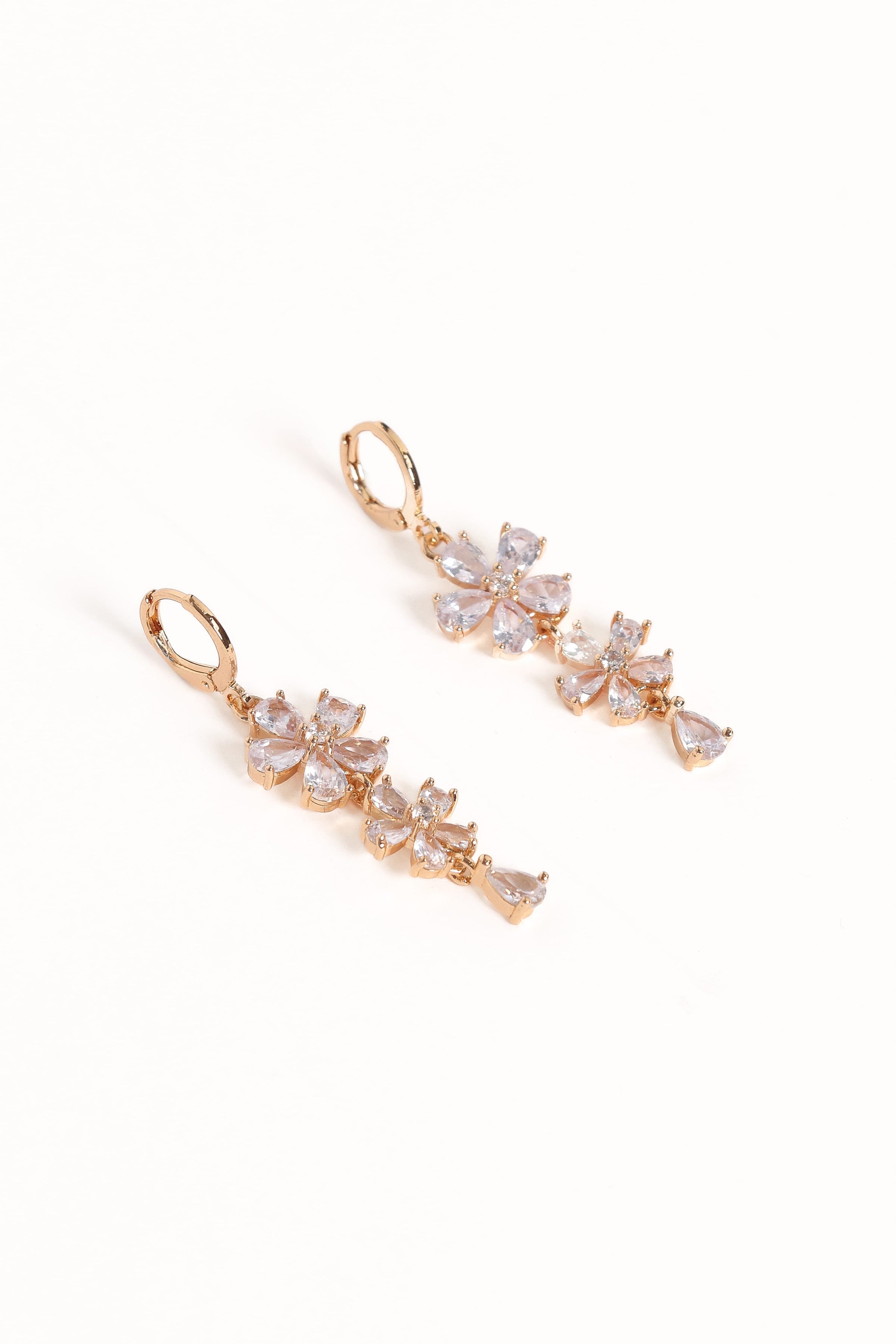 Petal and Pup USA ACCESSORIES Diana Earrings - Gold One Size