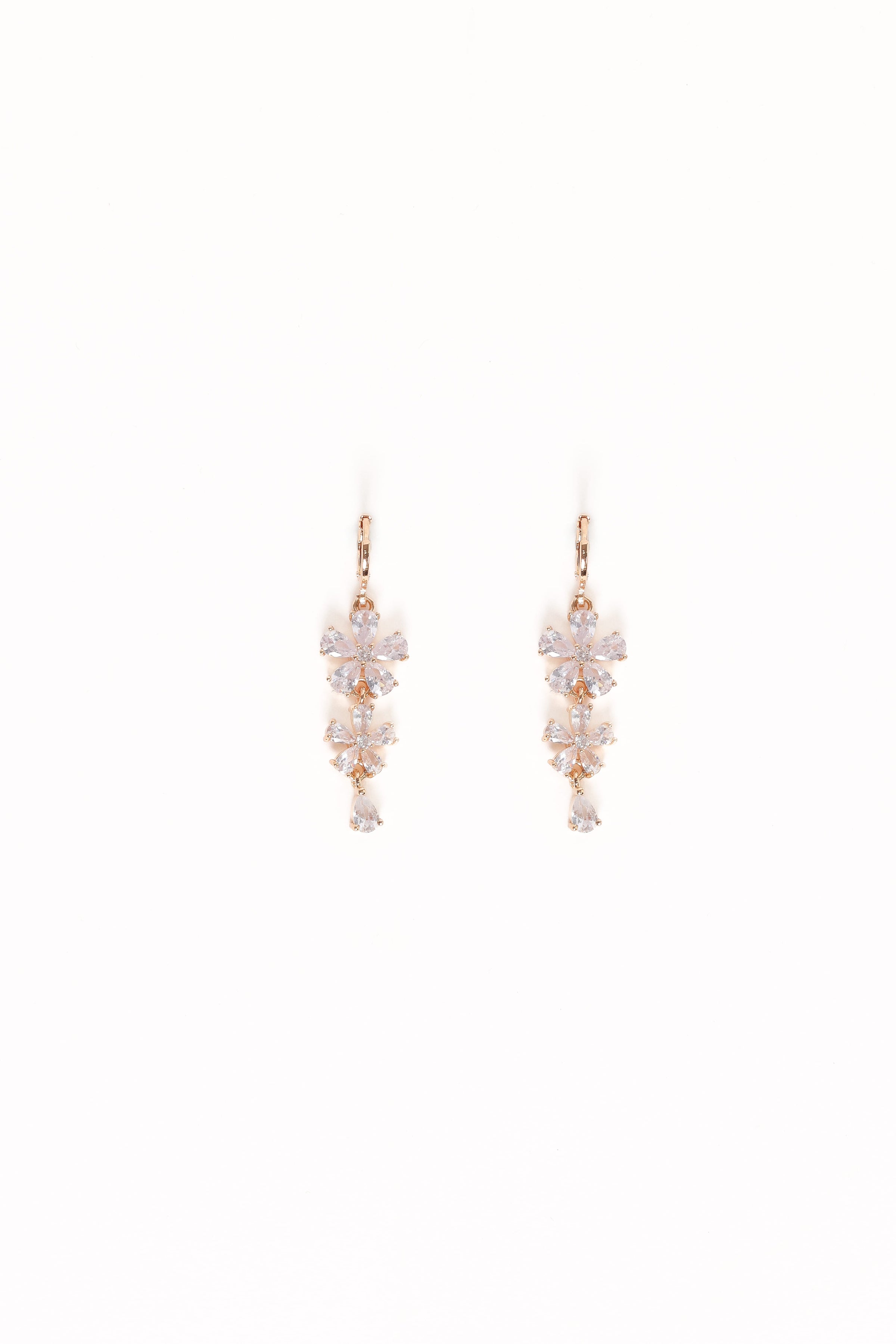 Petal and Pup USA ACCESSORIES Diana Earrings - Gold One Size