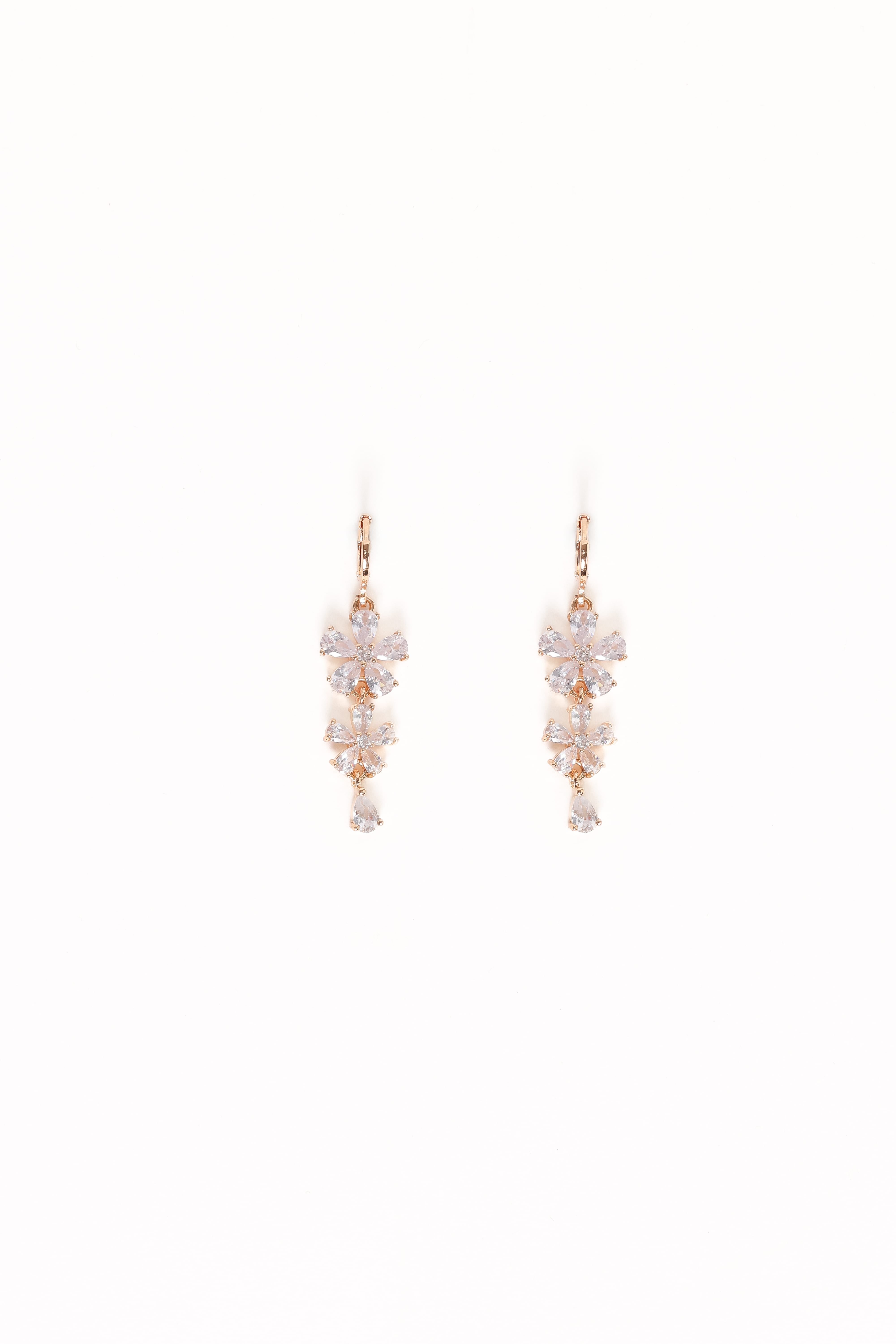 Petal and Pup USA ACCESSORIES Diana Earrings - Gold One Size