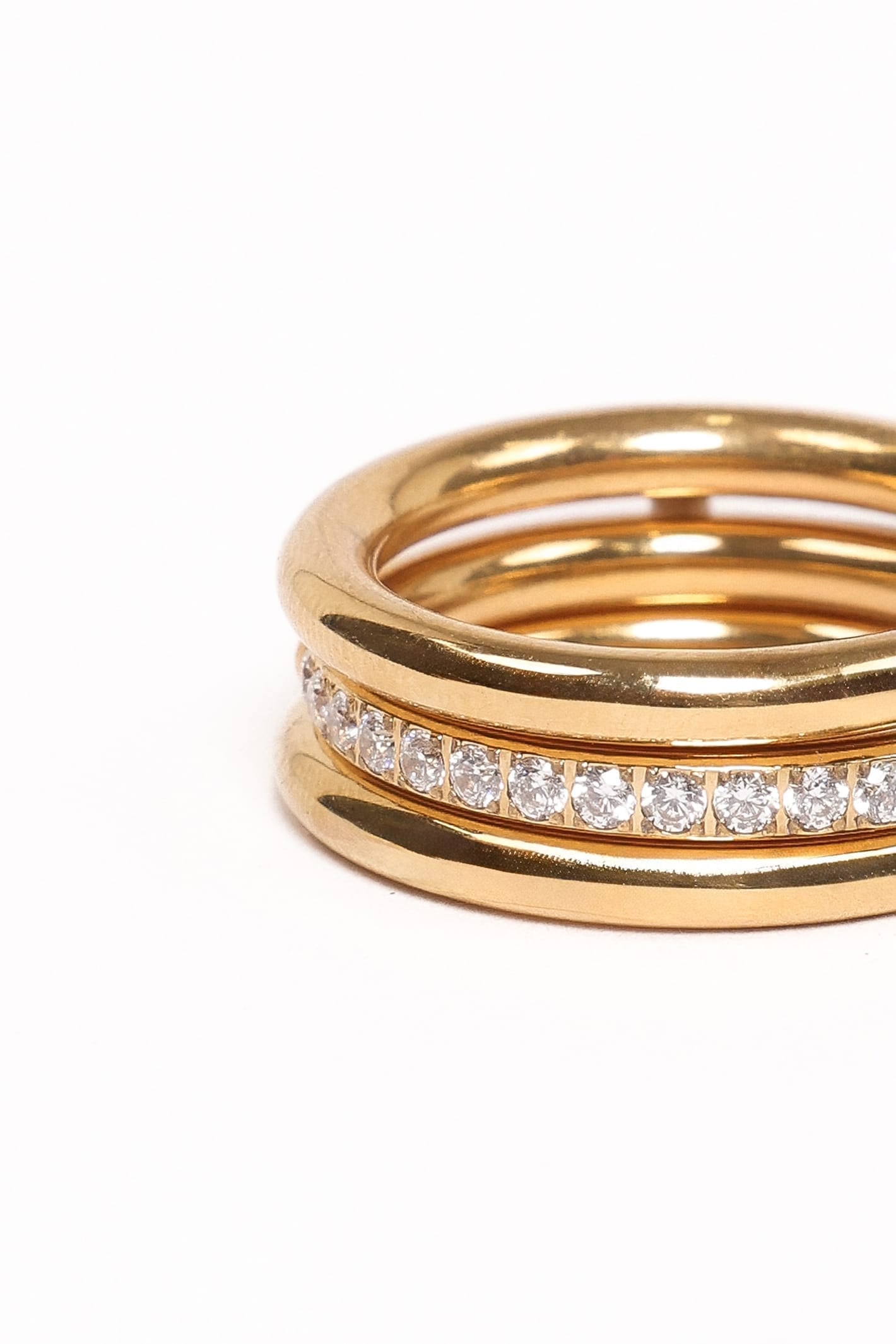 Petal and Pup USA ACCESSORIES Domitia Ring Set - Gold One Size