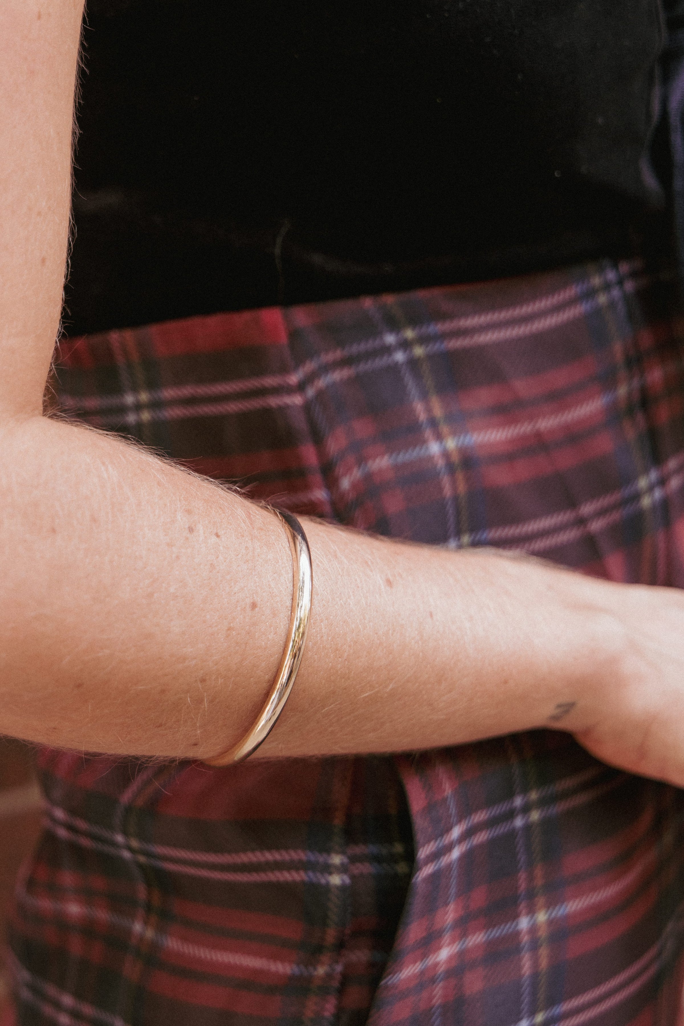 Petal and Pup USA ACCESSORIES Ebony Bracelet - Gold One Size