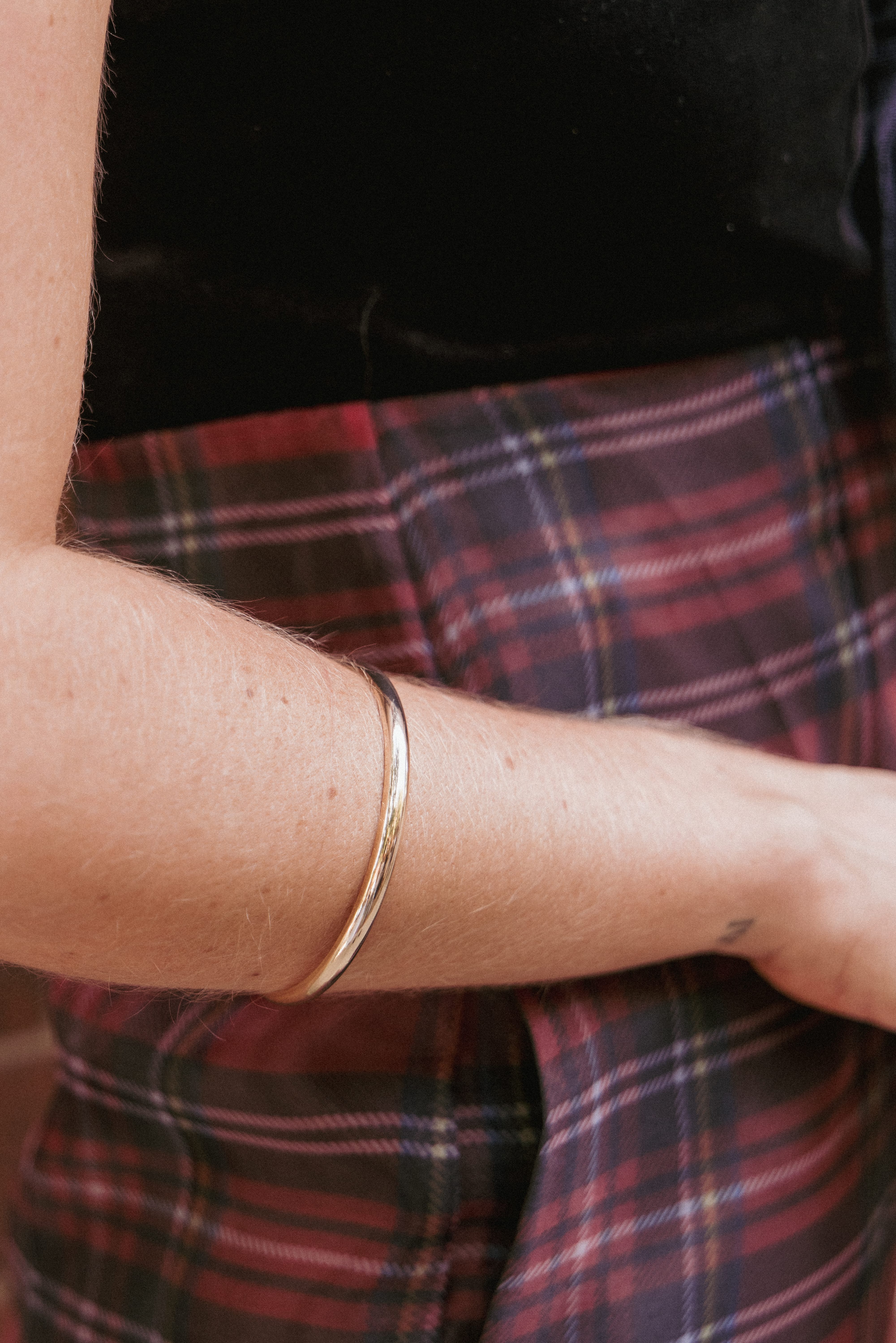 Petal and Pup USA ACCESSORIES Ebony Bracelet - Gold One Size