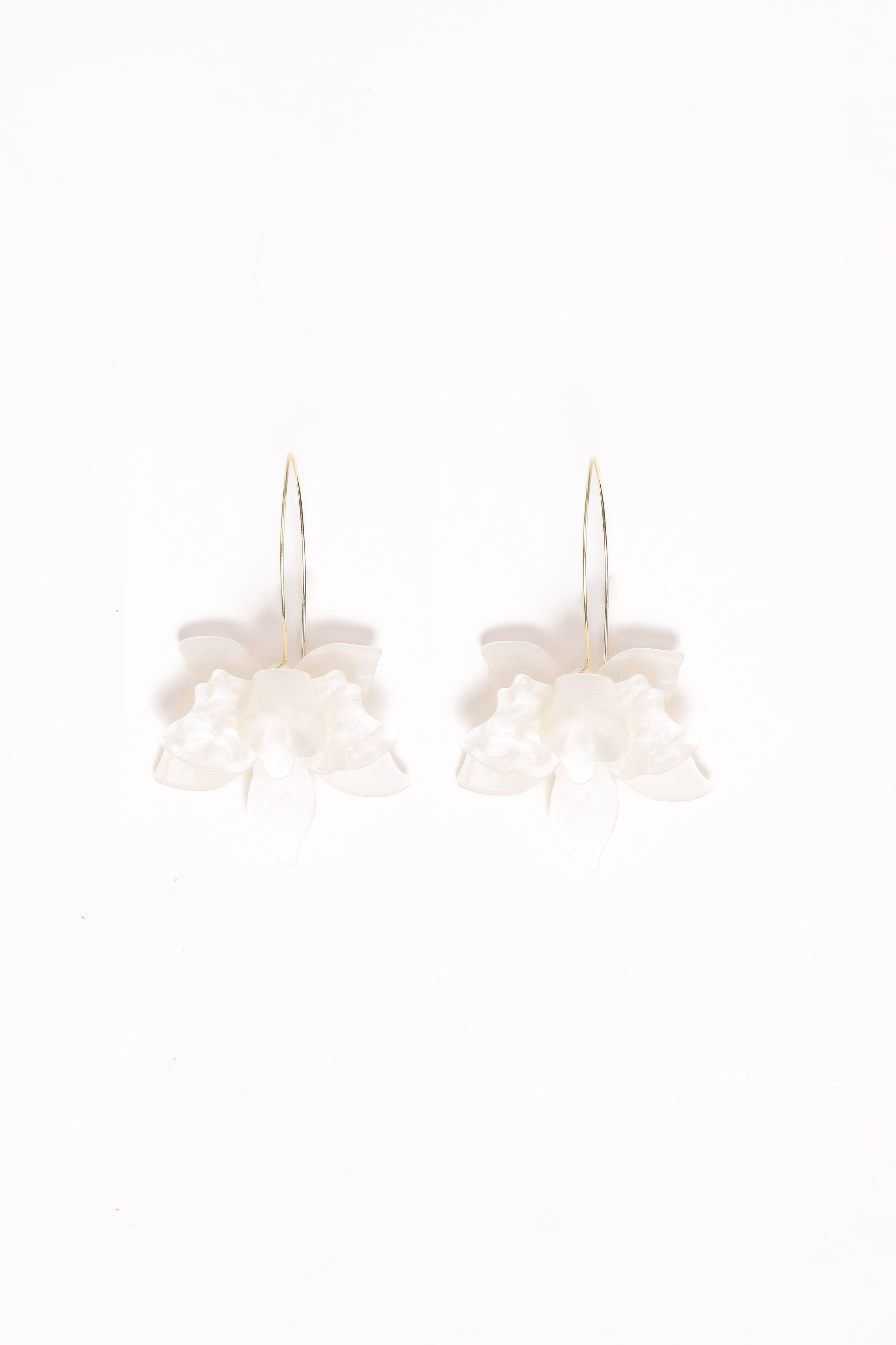 Petal and Pup USA ACCESSORIES Edel Earrings - White One Size