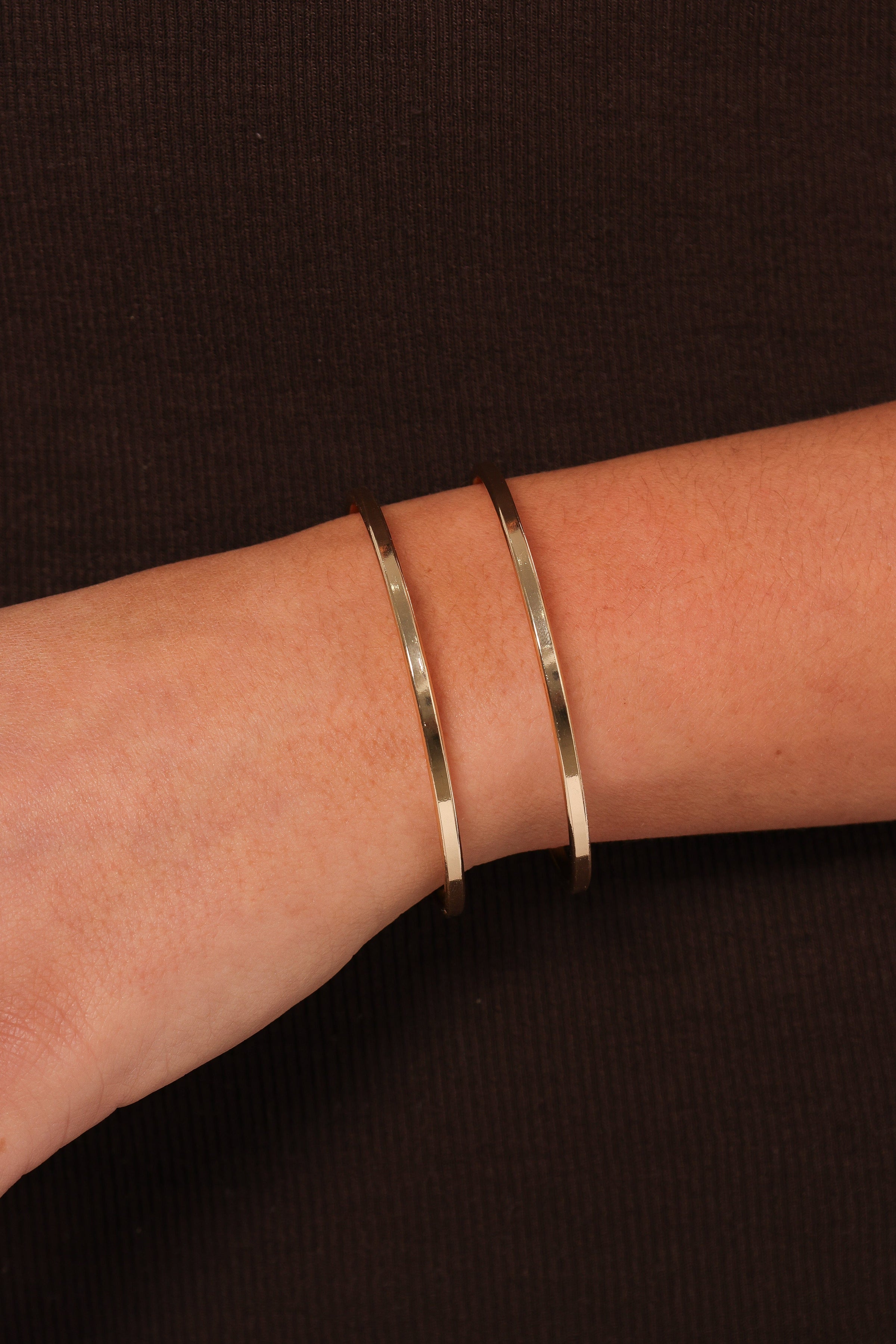 Petal and Pup USA ACCESSORIES Enya Bracelets - Gold One Size