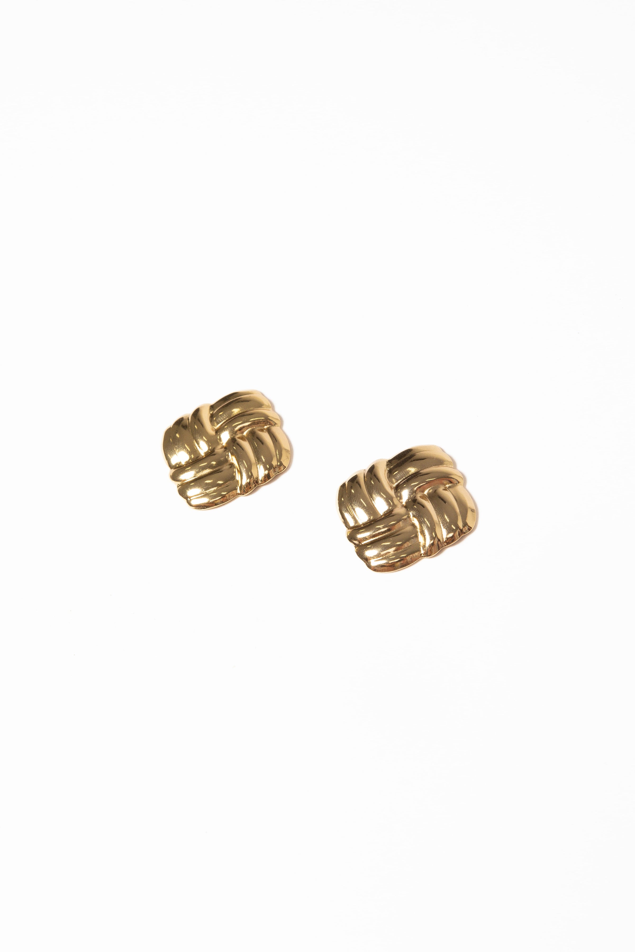 Petal and Pup USA ACCESSORIES Fawn Earrings - Gold One Size