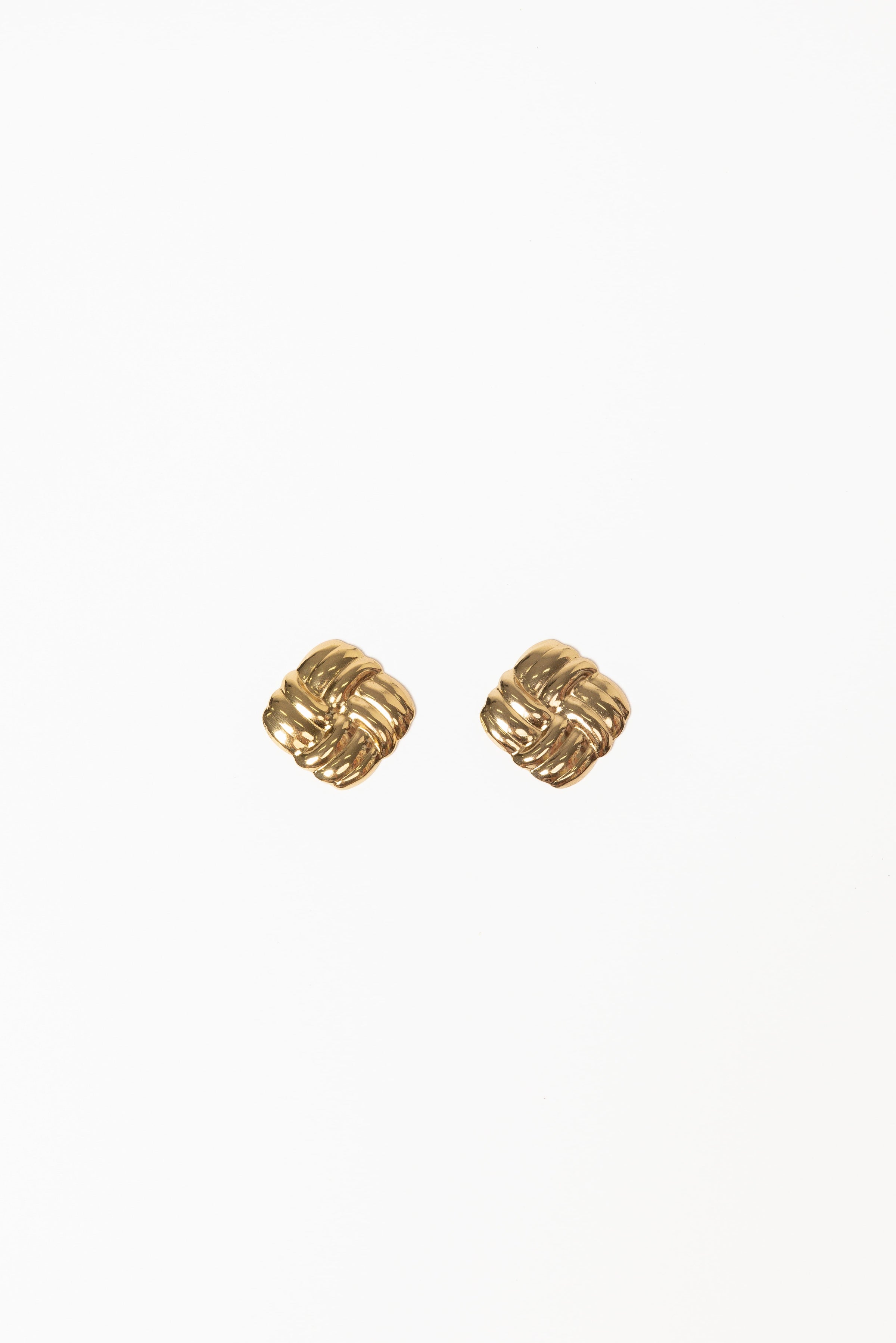 Petal and Pup USA ACCESSORIES Fawn Earrings - Gold One Size
