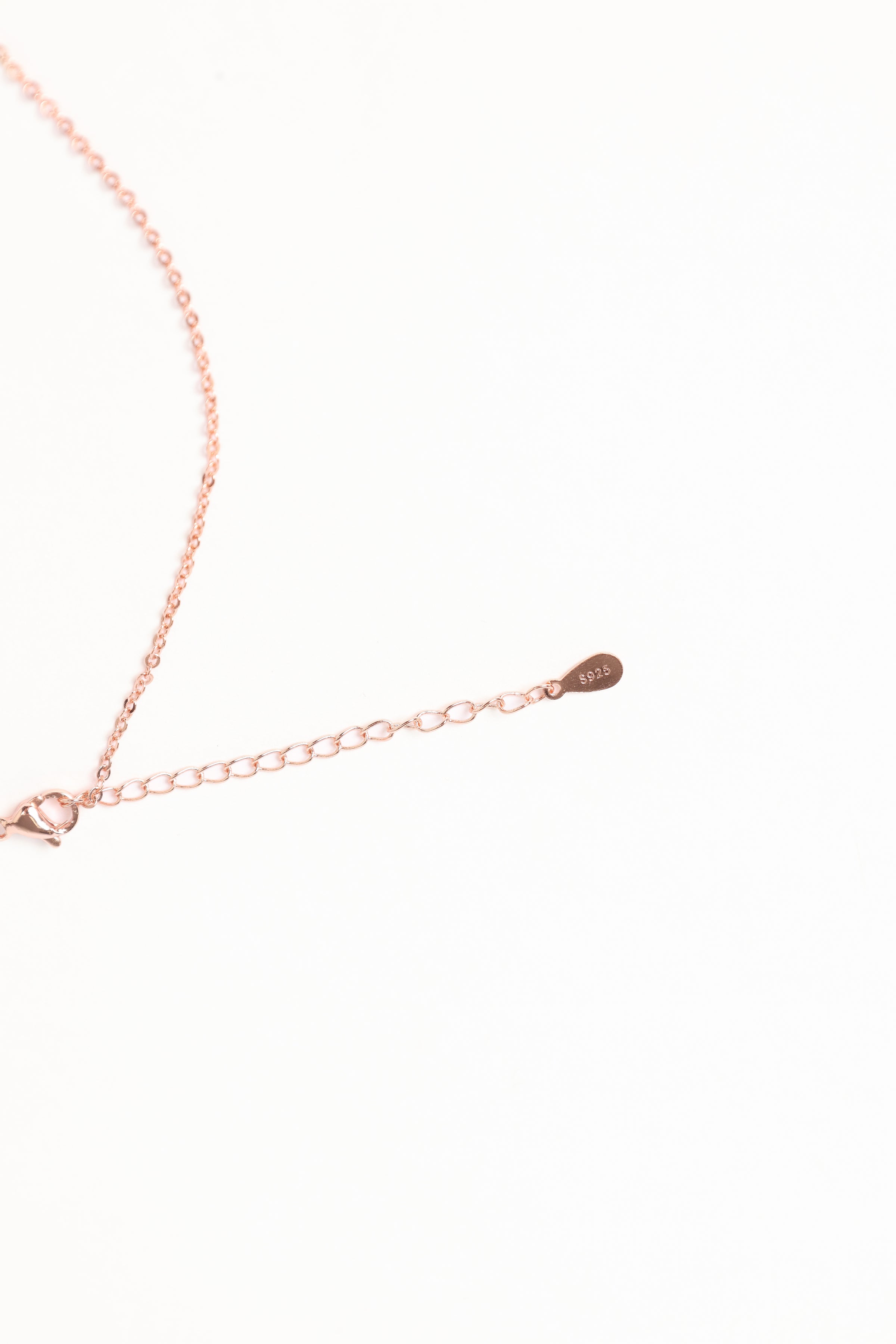 Petal and Pup USA ACCESSORIES Flavia Necklace - Rose Gold One Size