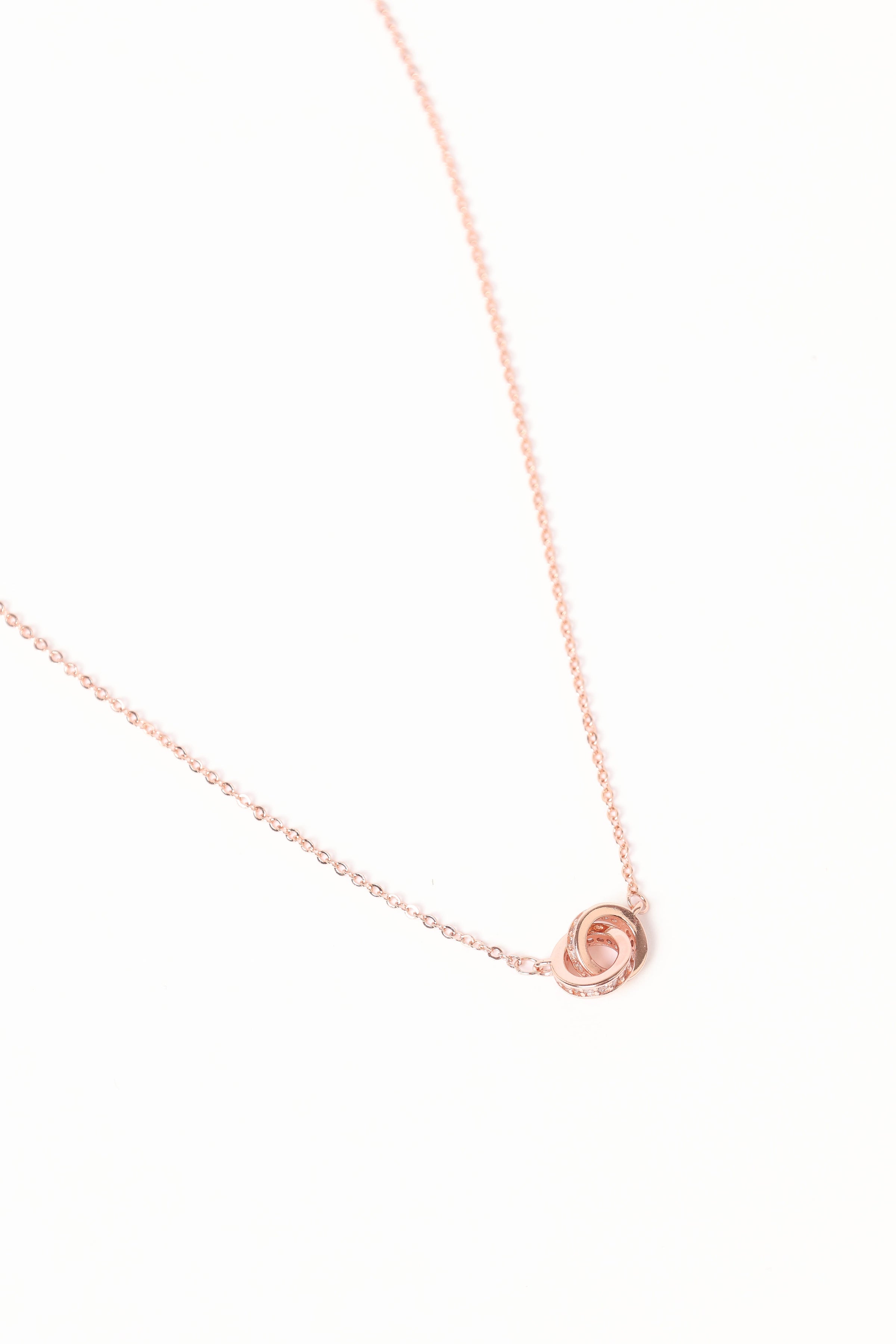 Petal and Pup USA ACCESSORIES Flavia Necklace - Rose Gold One Size