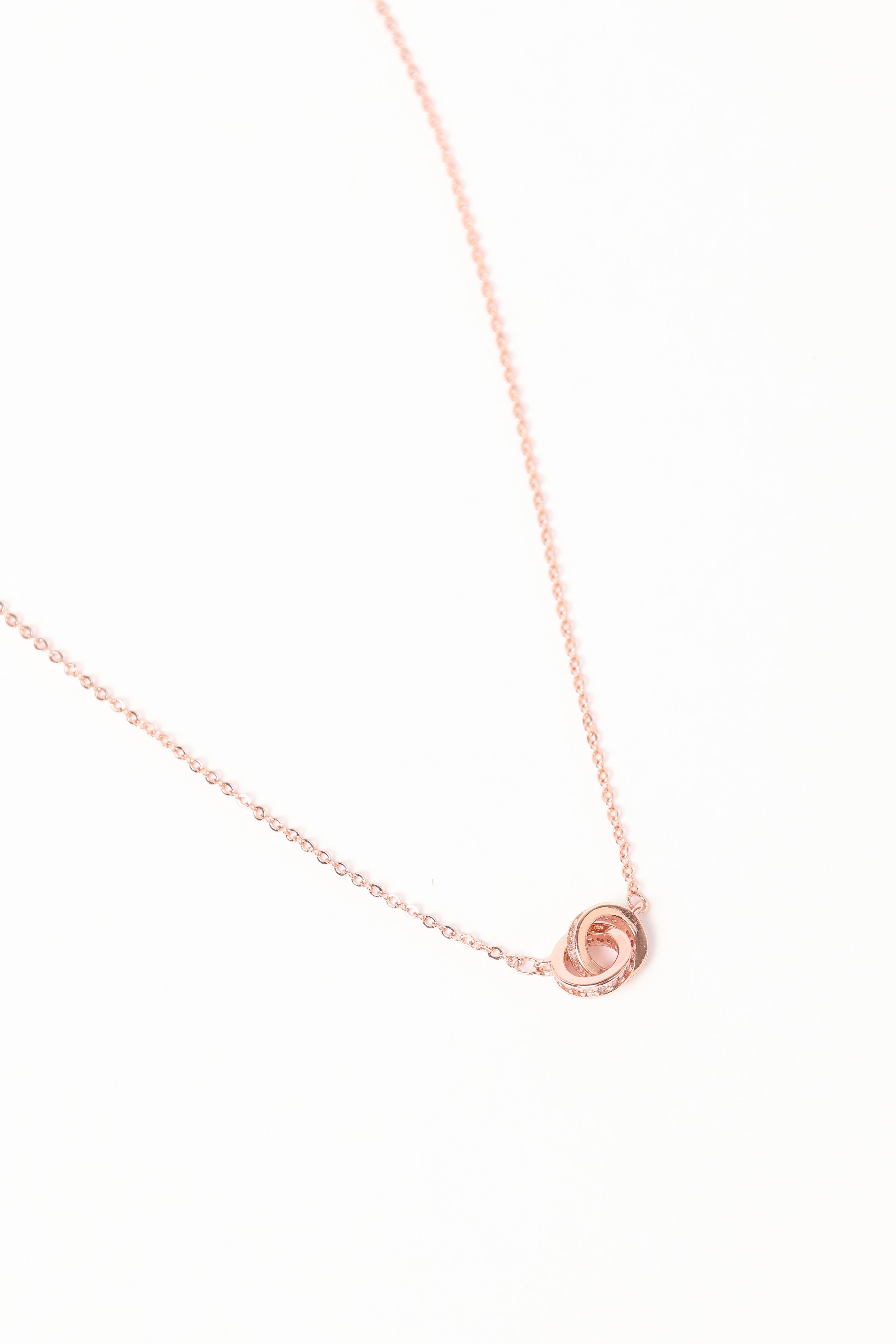Petal and Pup USA ACCESSORIES Flavia Necklace - Rose Gold One Size