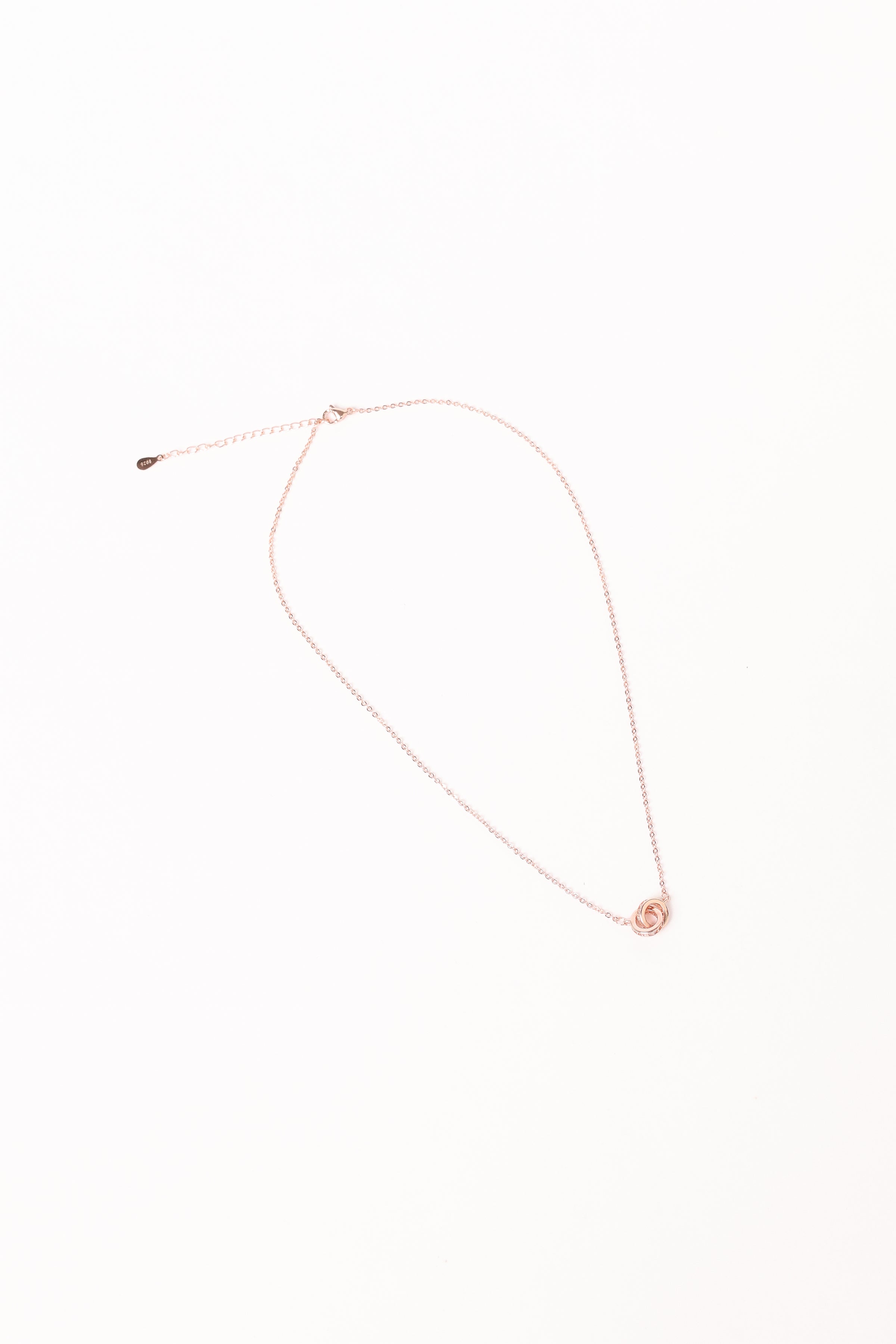 Petal and Pup USA ACCESSORIES Flavia Necklace - Rose Gold One Size