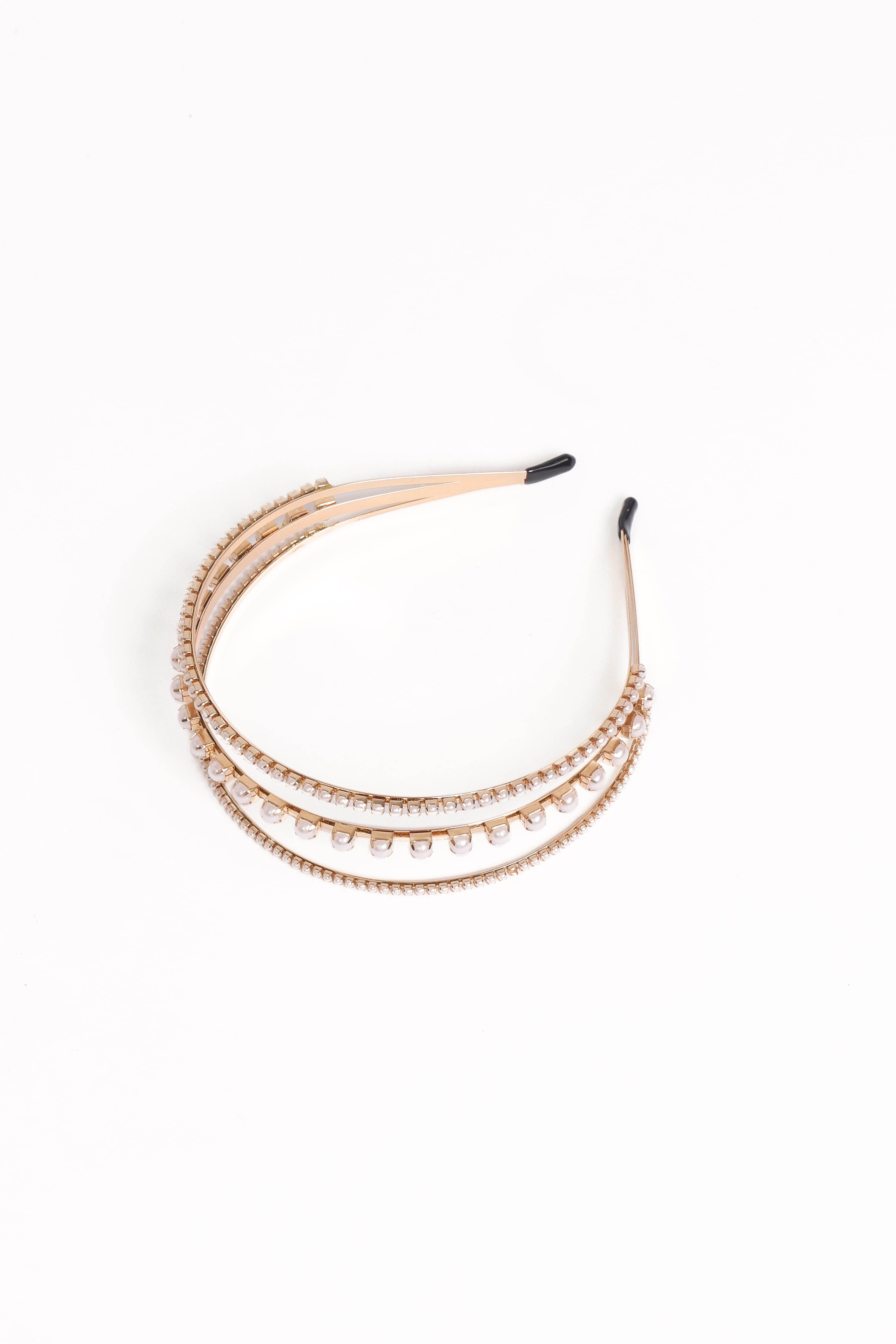 Petal and Pup USA ACCESSORIES Freya Headband - Pearl One Size