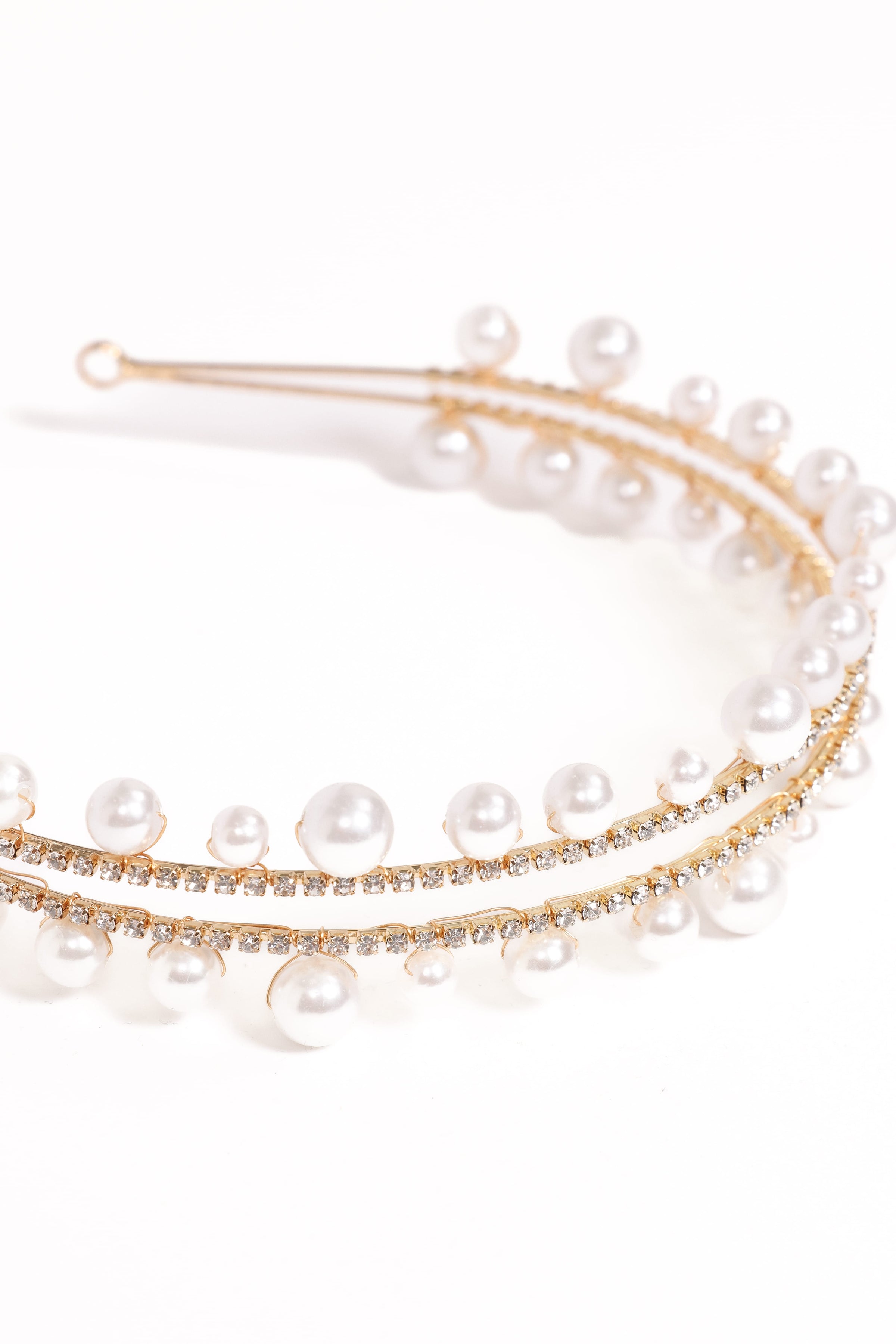 Petal and Pup USA ACCESSORIES Gale Headband - Pearl One Size
