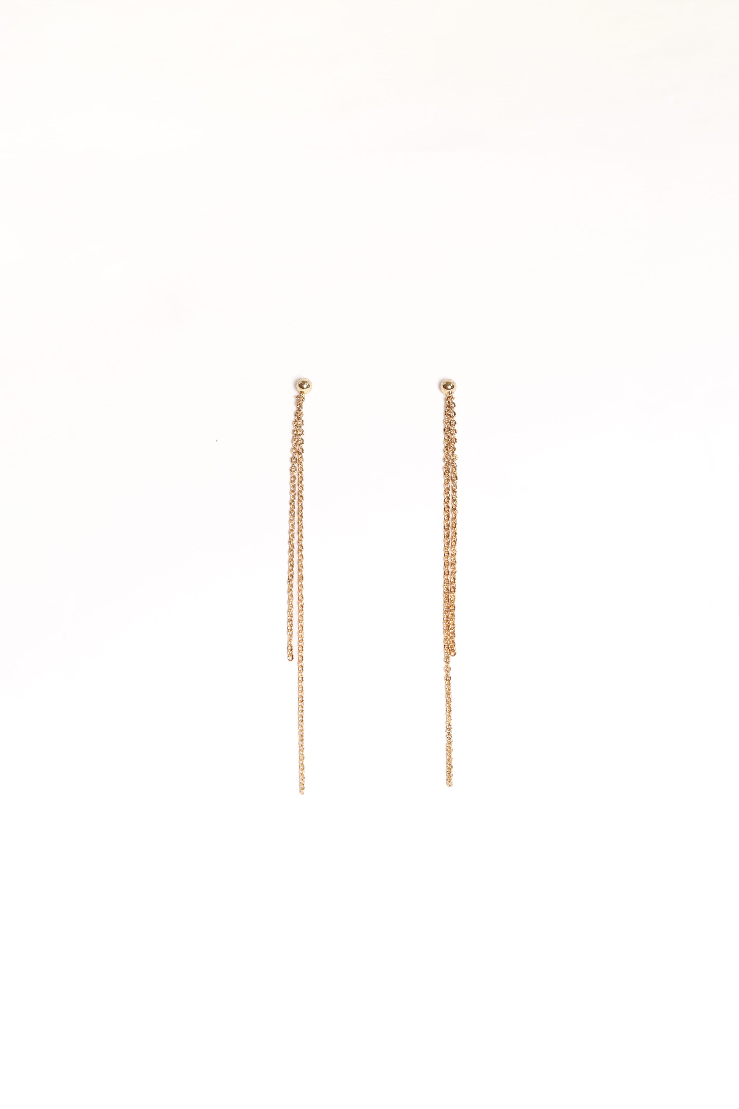 Petal and Pup USA ACCESSORIES Genevieve Drop Earrings - Gold One Size
