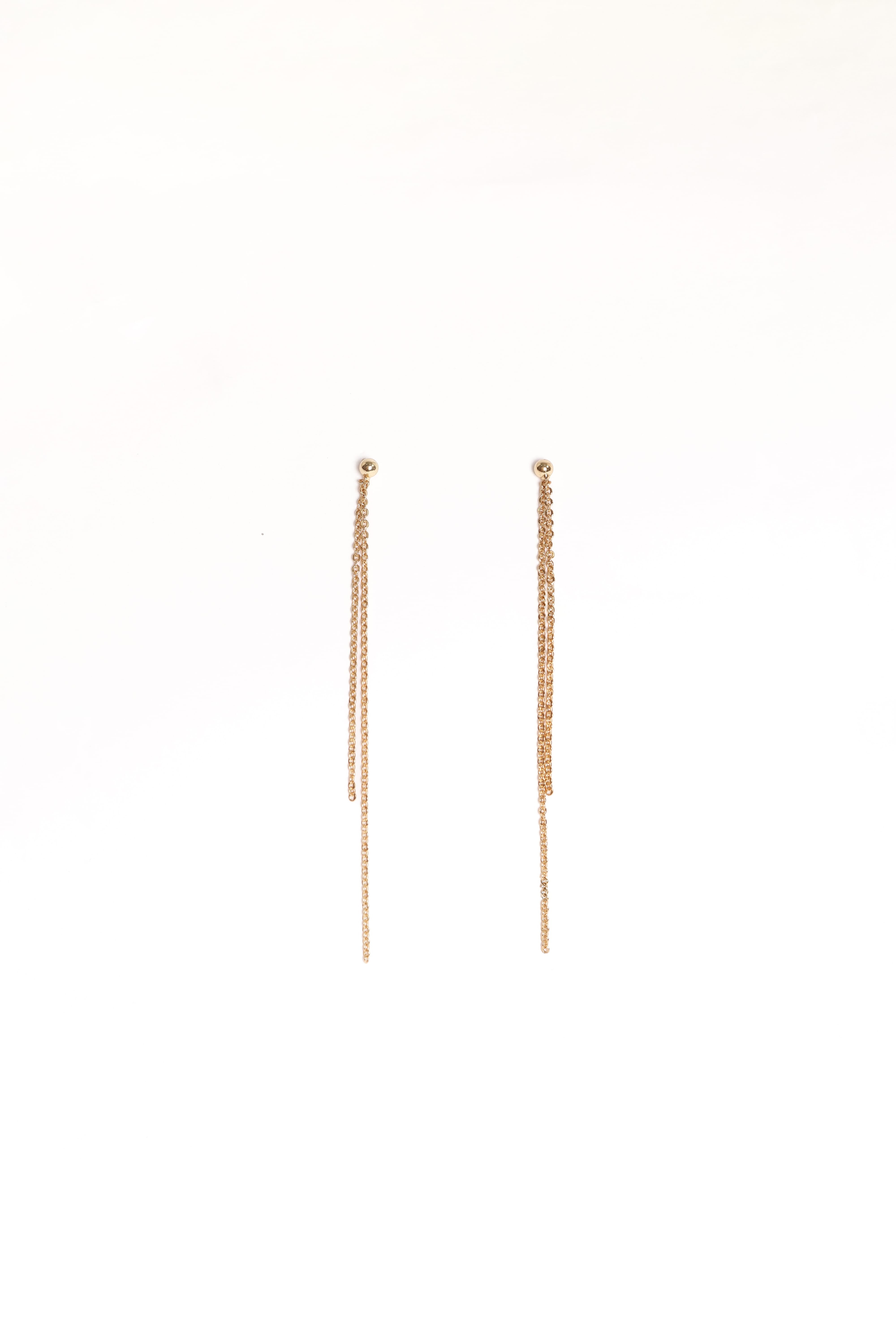 Petal and Pup USA ACCESSORIES Genevieve Drop Earrings - Gold One Size