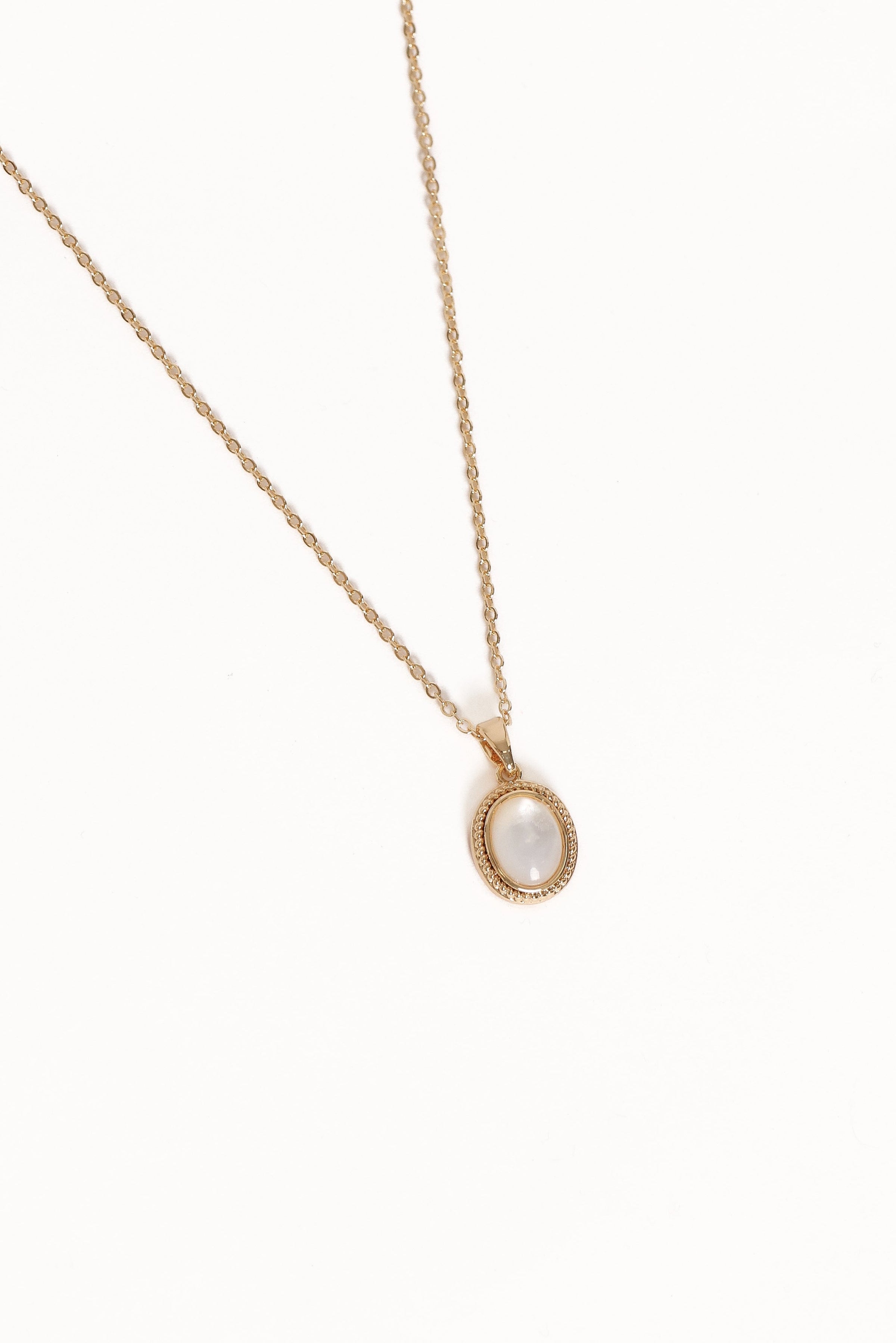 Petal and Pup USA ACCESSORIES Genevieve Necklace - Gold One Size