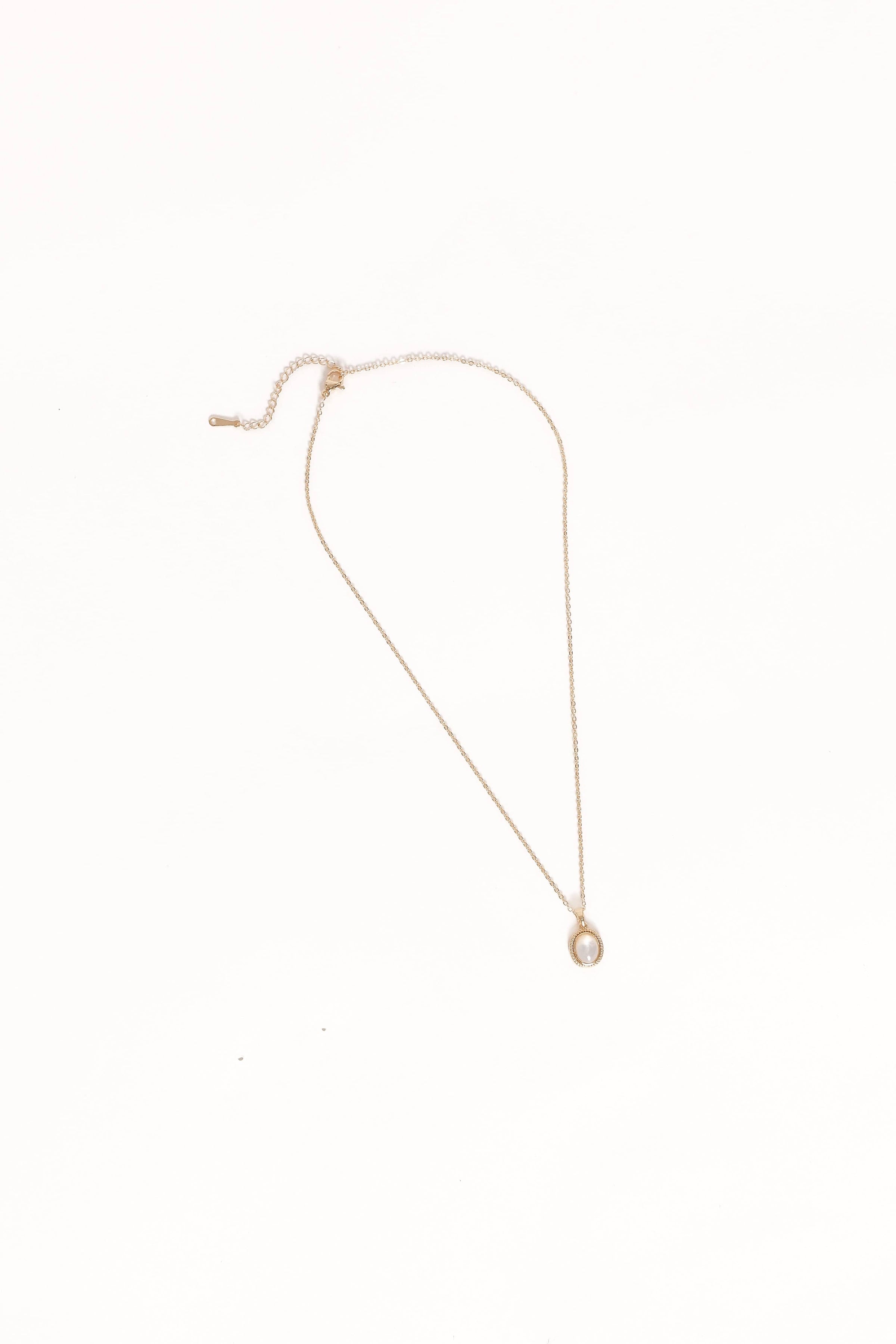 Petal and Pup USA ACCESSORIES Genevieve Necklace - Gold One Size