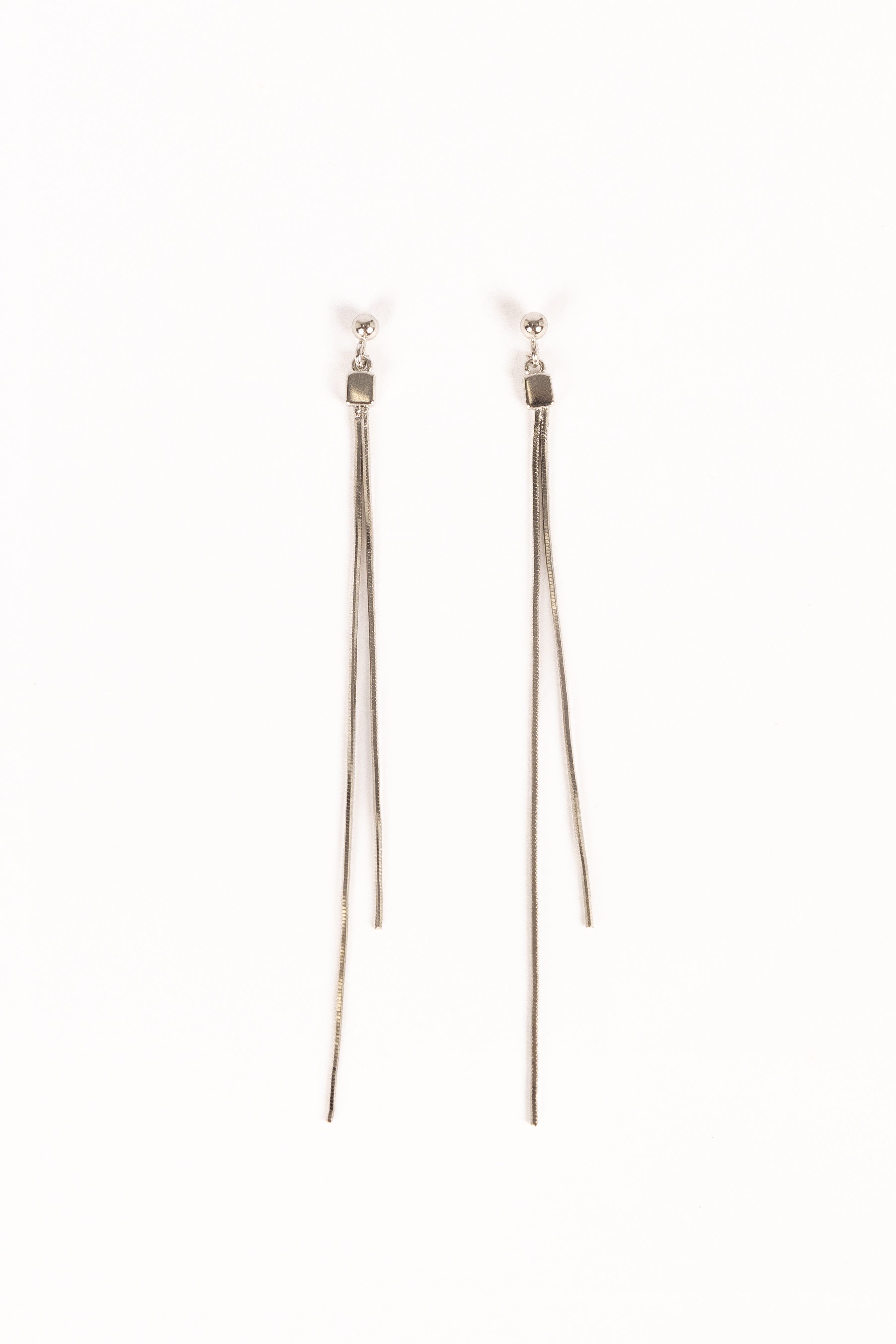 Petal and Pup USA ACCESSORIES Gina Earrings - Silver One Size