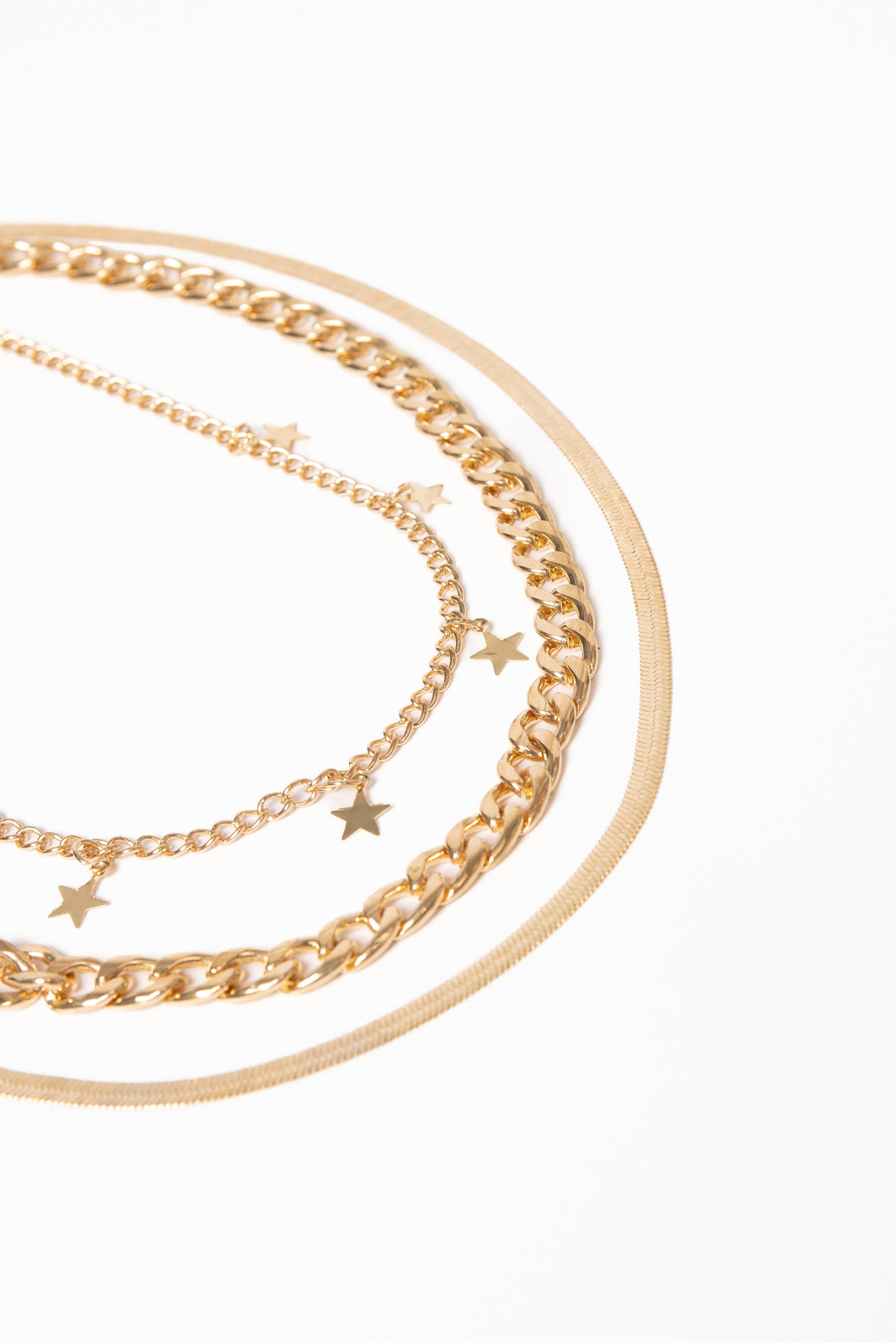 Petal and Pup USA ACCESSORIES Giorgia Necklace - Gold One Size