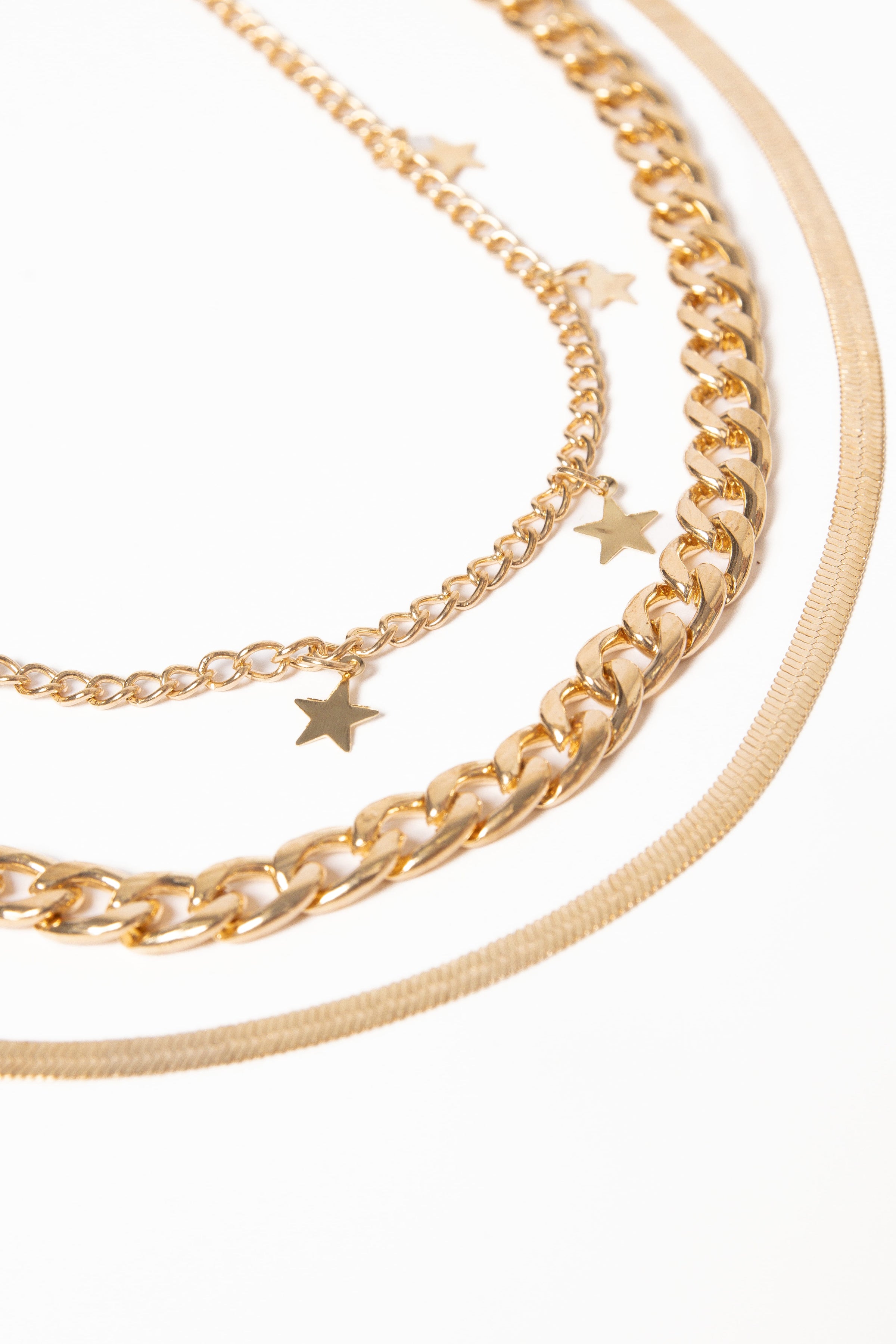 Petal and Pup USA ACCESSORIES Giorgia Necklace - Gold One Size