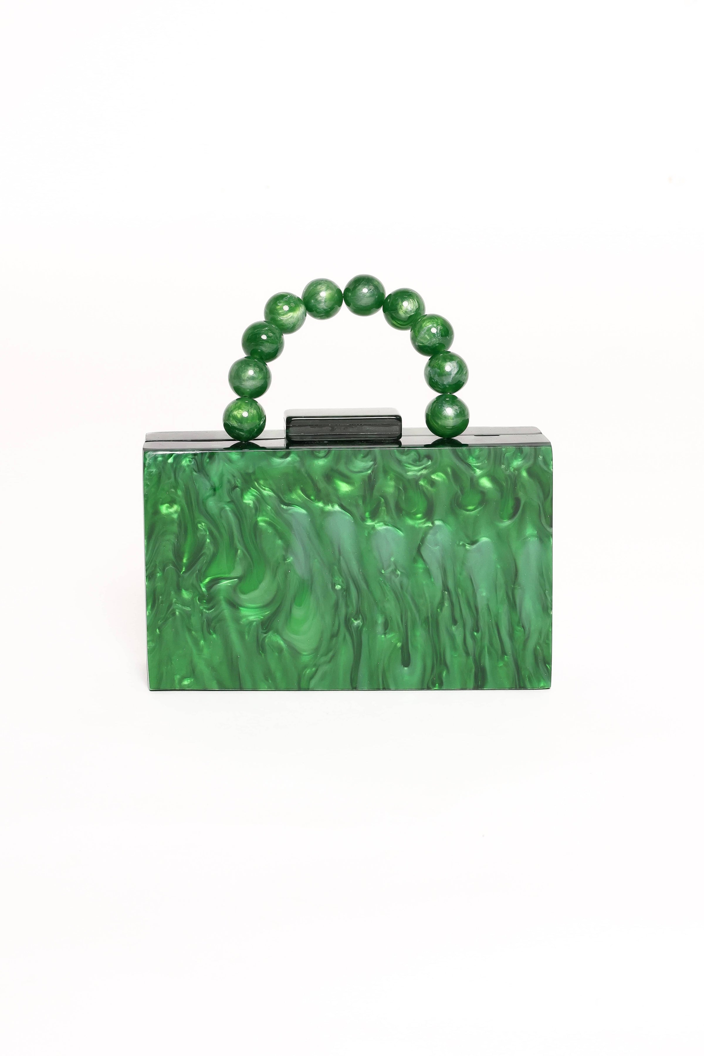 Petal and Pup USA ACCESSORIES Greta Bag - Emerald Green One Size