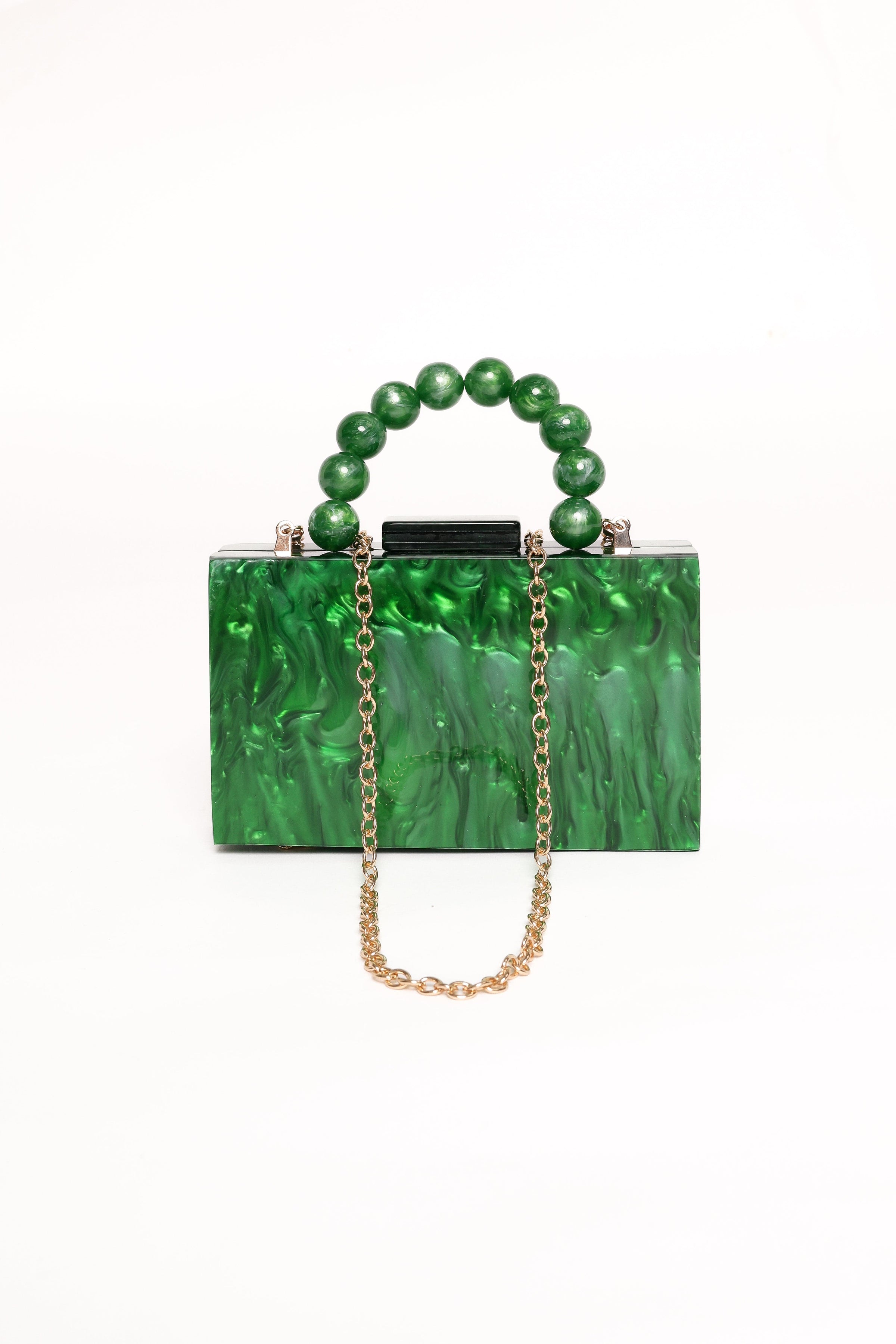 Petal and Pup USA ACCESSORIES Greta Bag - Emerald Green One Size