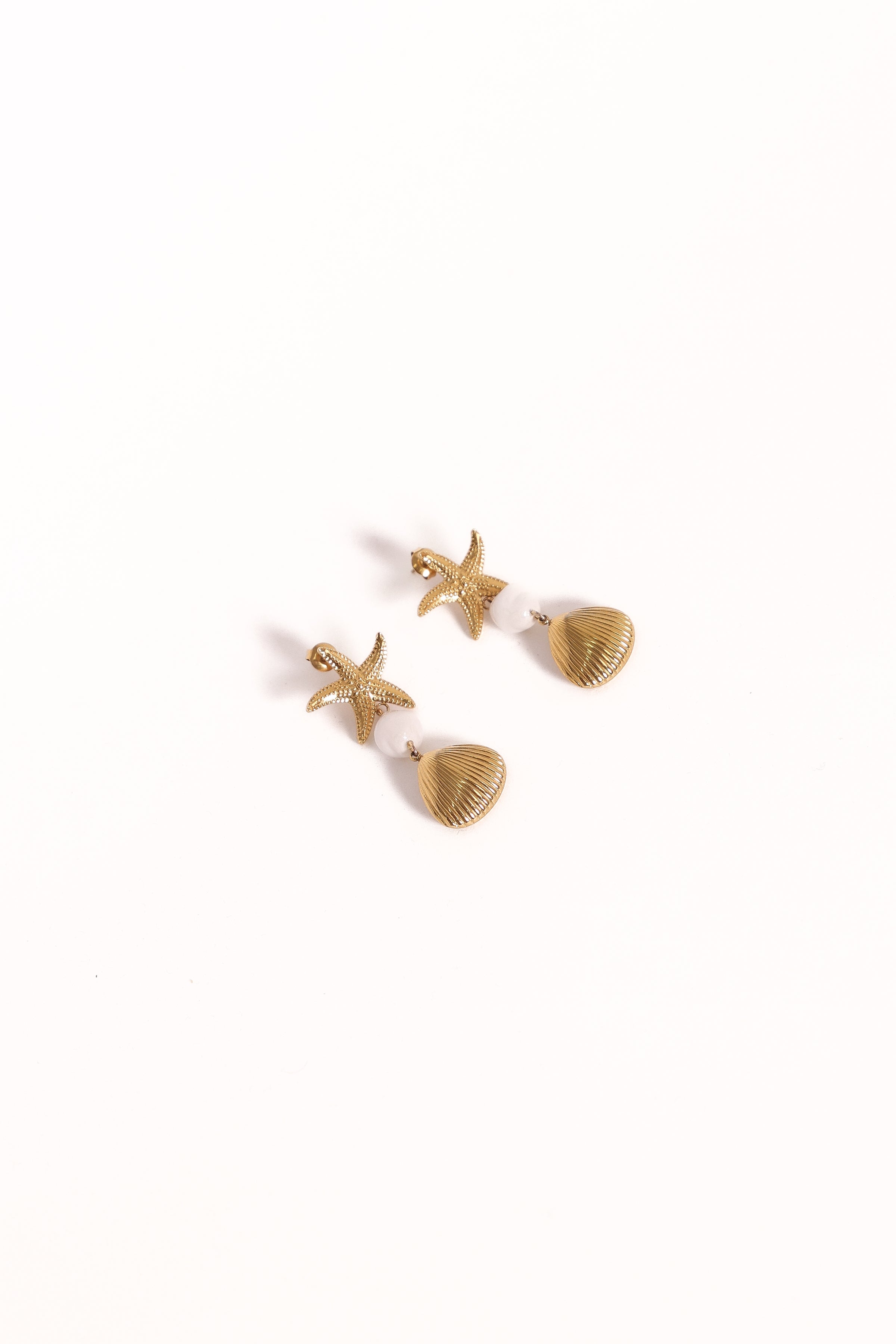 Petal and Pup USA ACCESSORIES Guam Earrings - Gold One Size