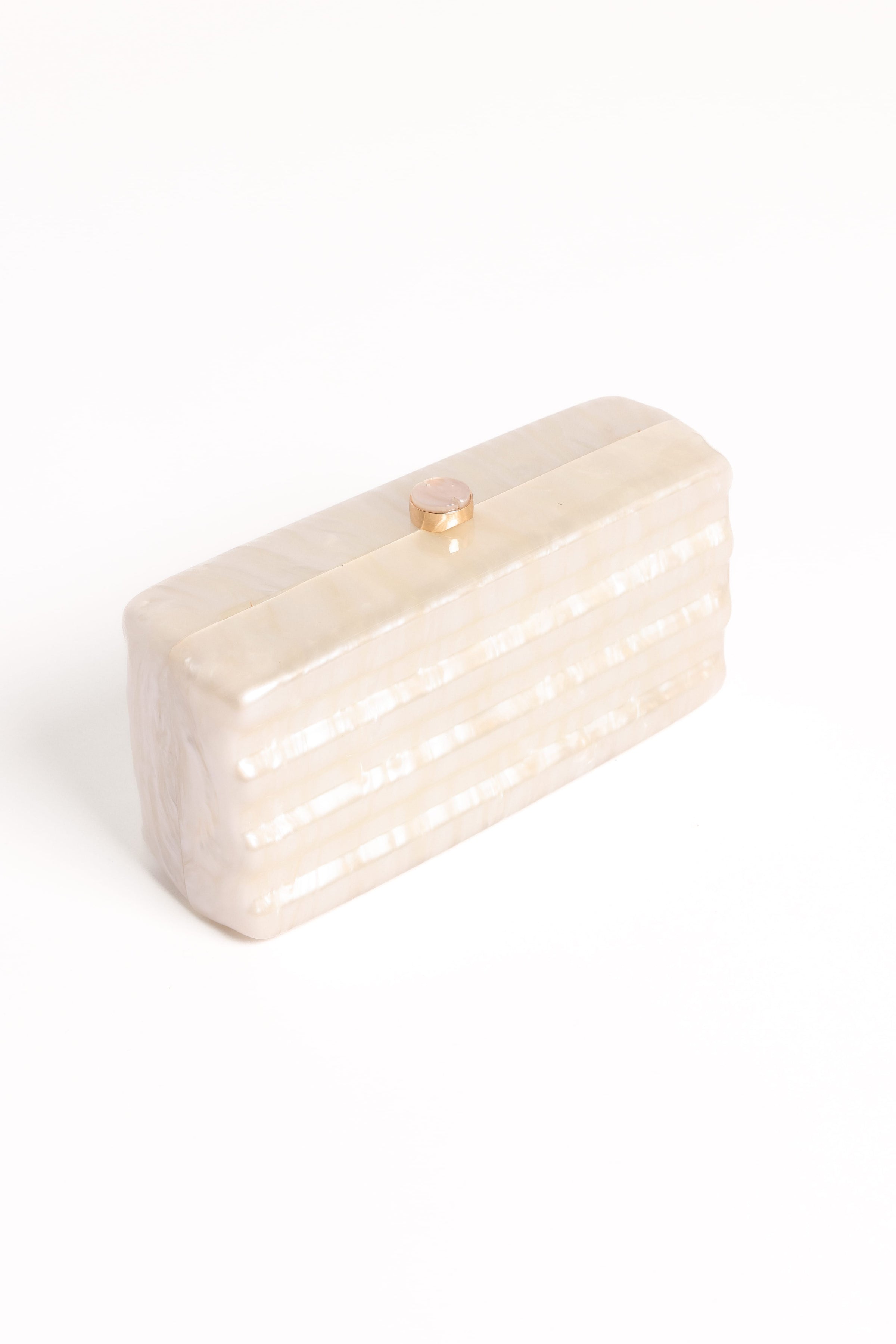 Petal and Pup USA ACCESSORIES Helena Clutch - Pearl One Size