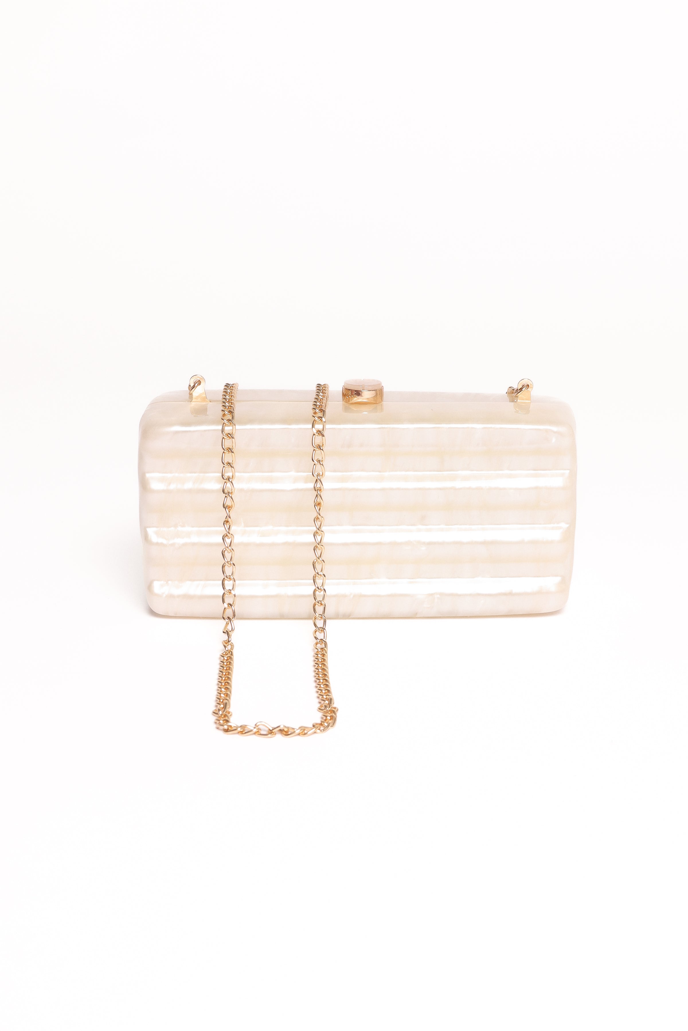 Petal and Pup USA ACCESSORIES Helena Clutch - Pearl One Size