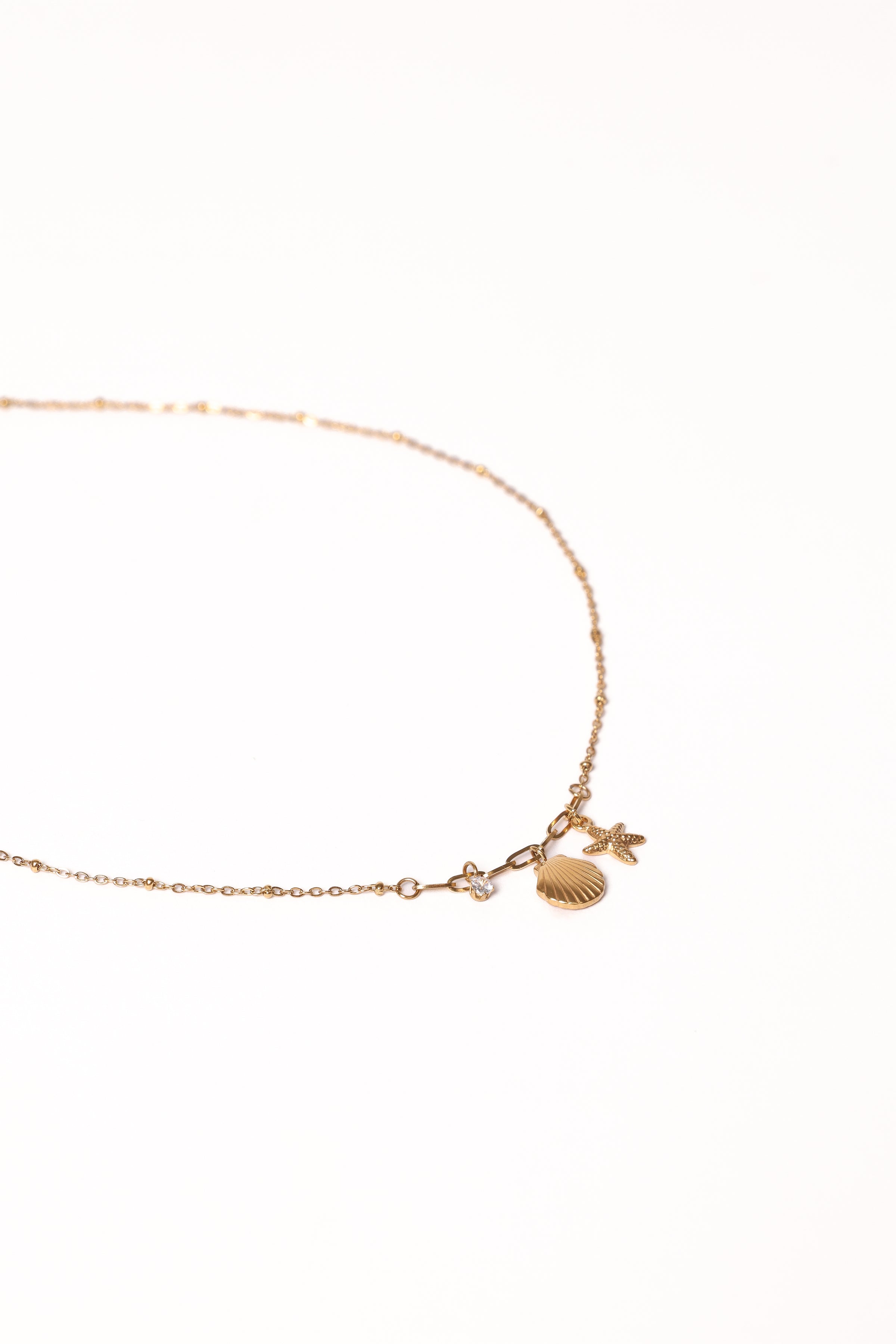 Petal and Pup USA ACCESSORIES Ida Necklace - Gold One Size